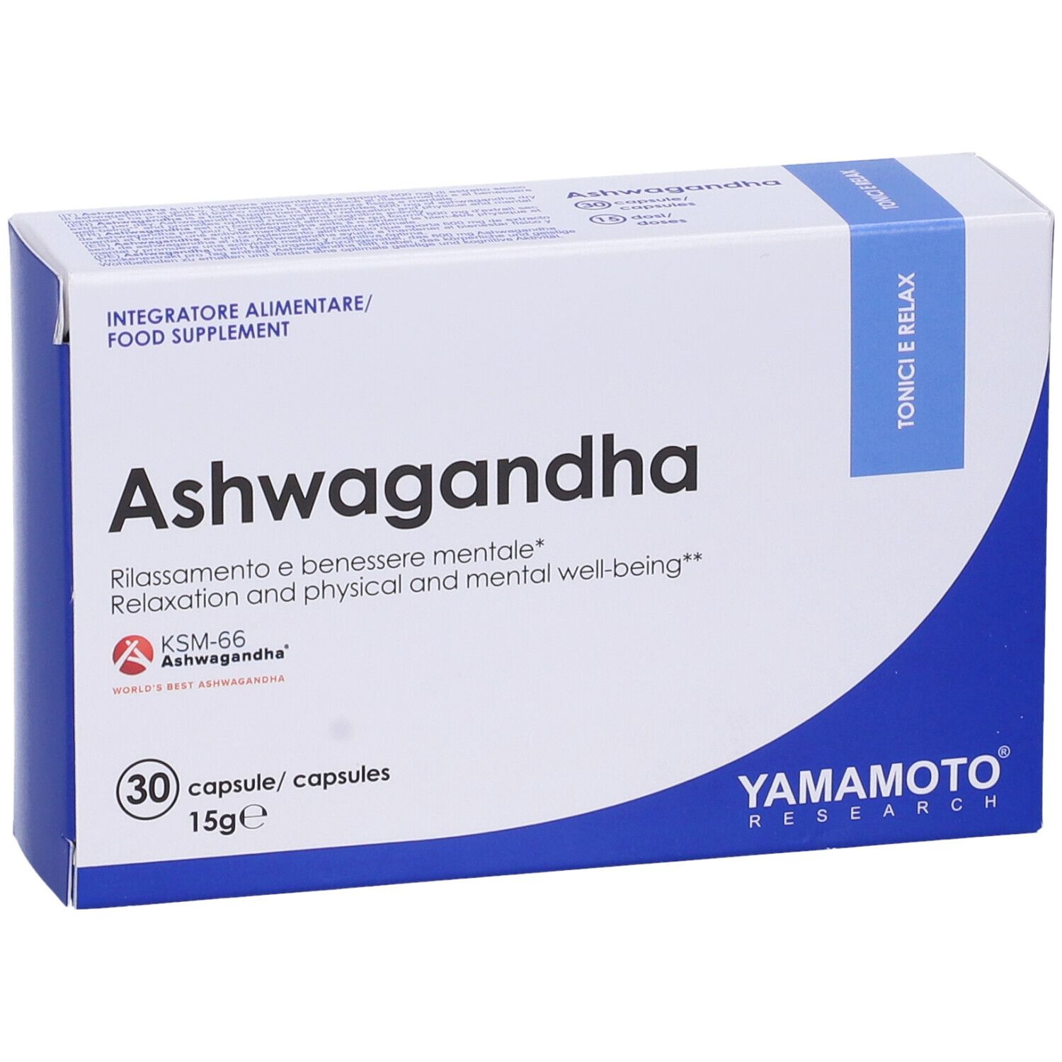 Yamamoto® Research Ashwagandha KSM-66® Capsule