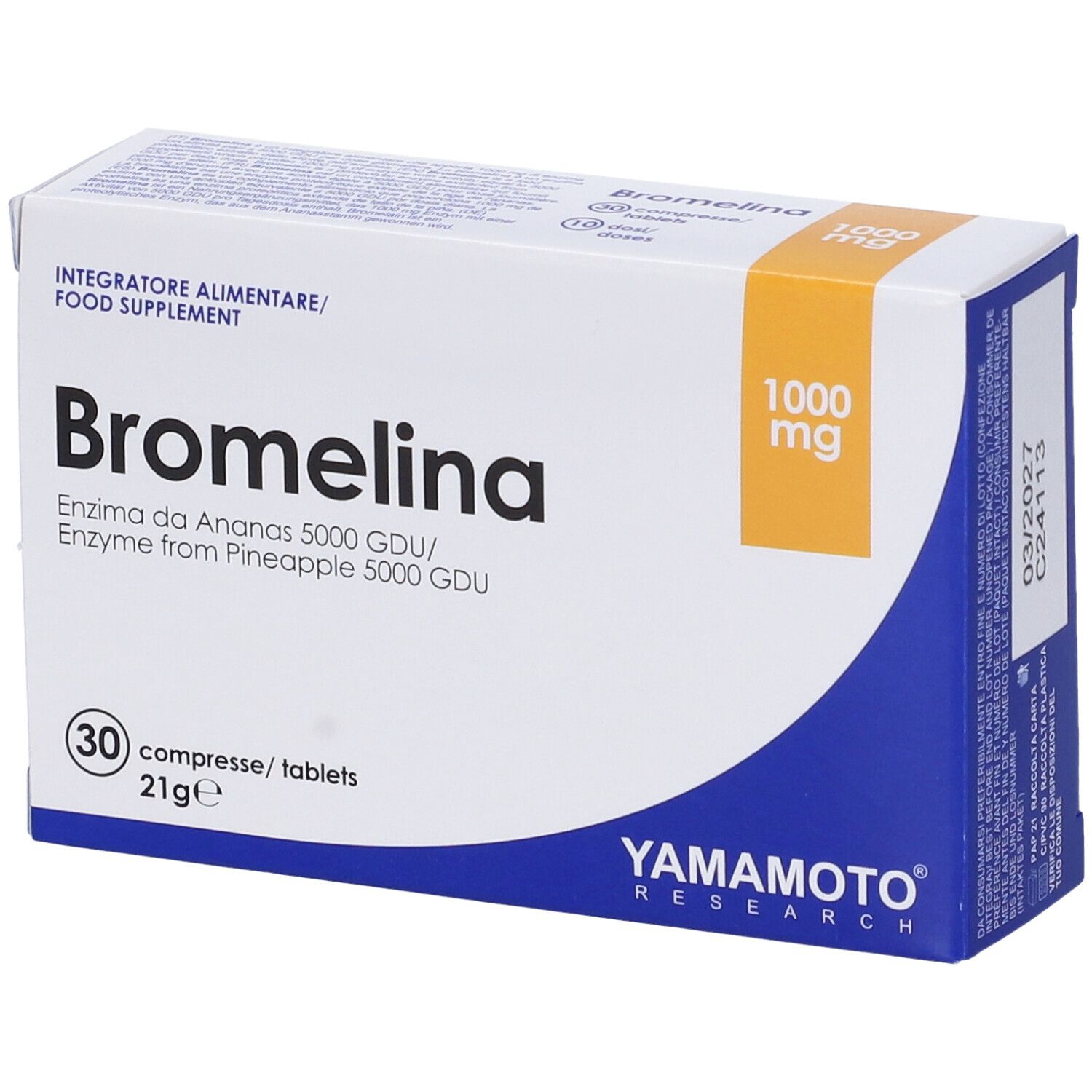 Yamamoto® Research Bromelina Compresse