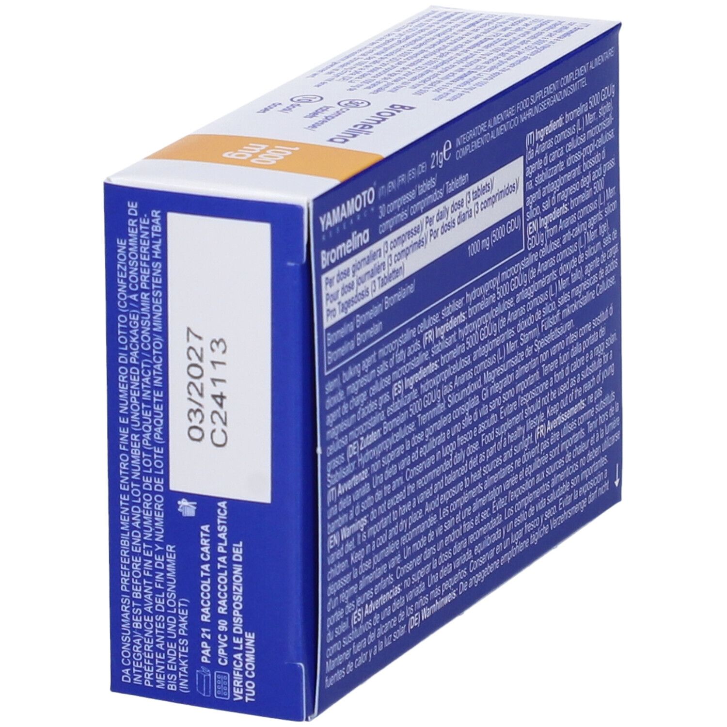 Yamamoto® Research Bromelina Compresse