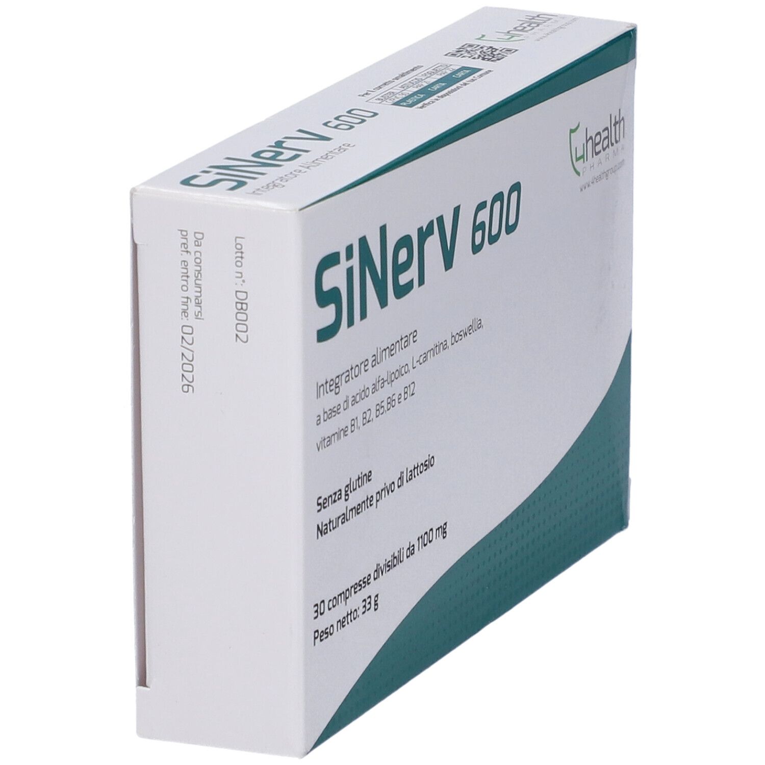 Sinerv 600 30 Compresse