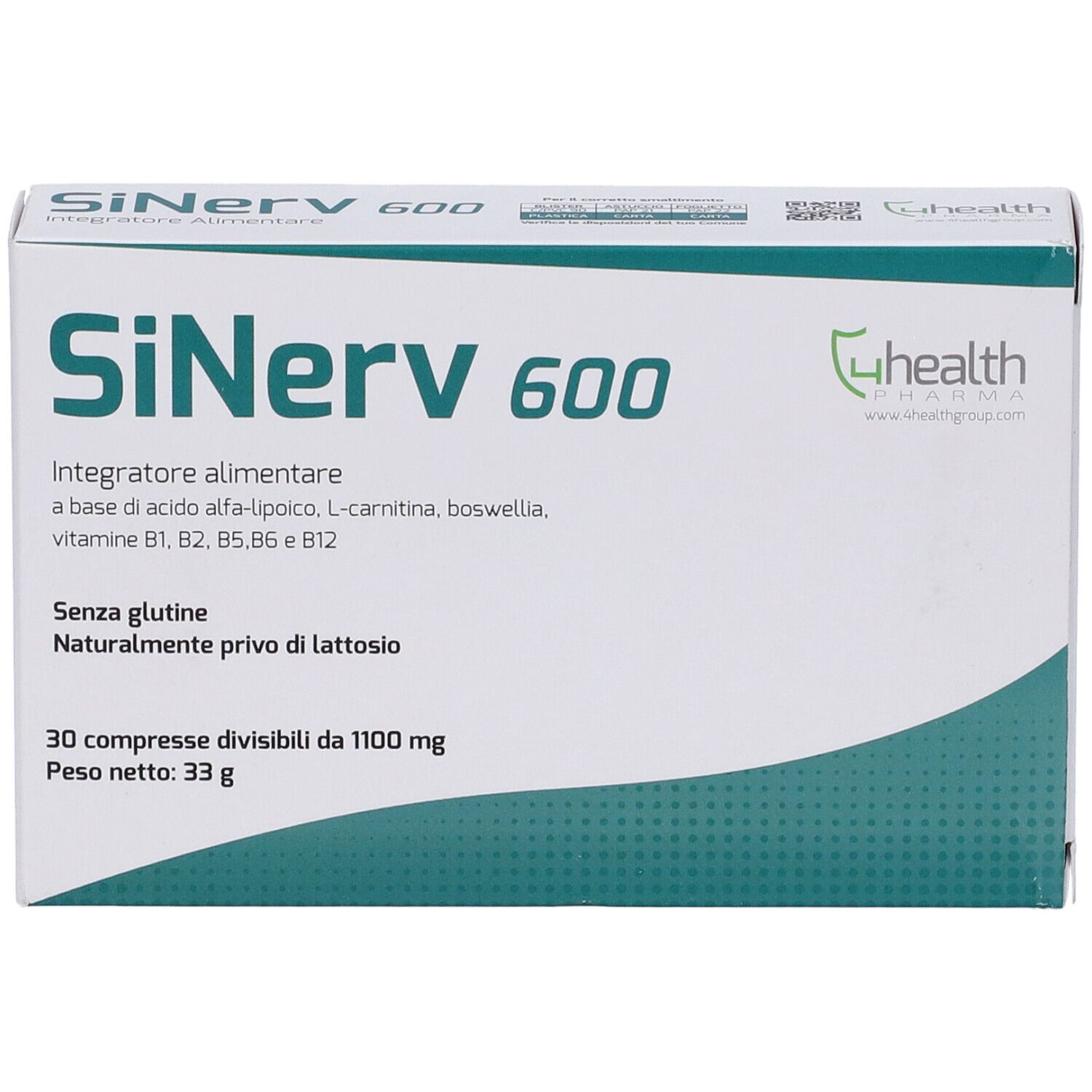 Sinerv 600 30 Compresse