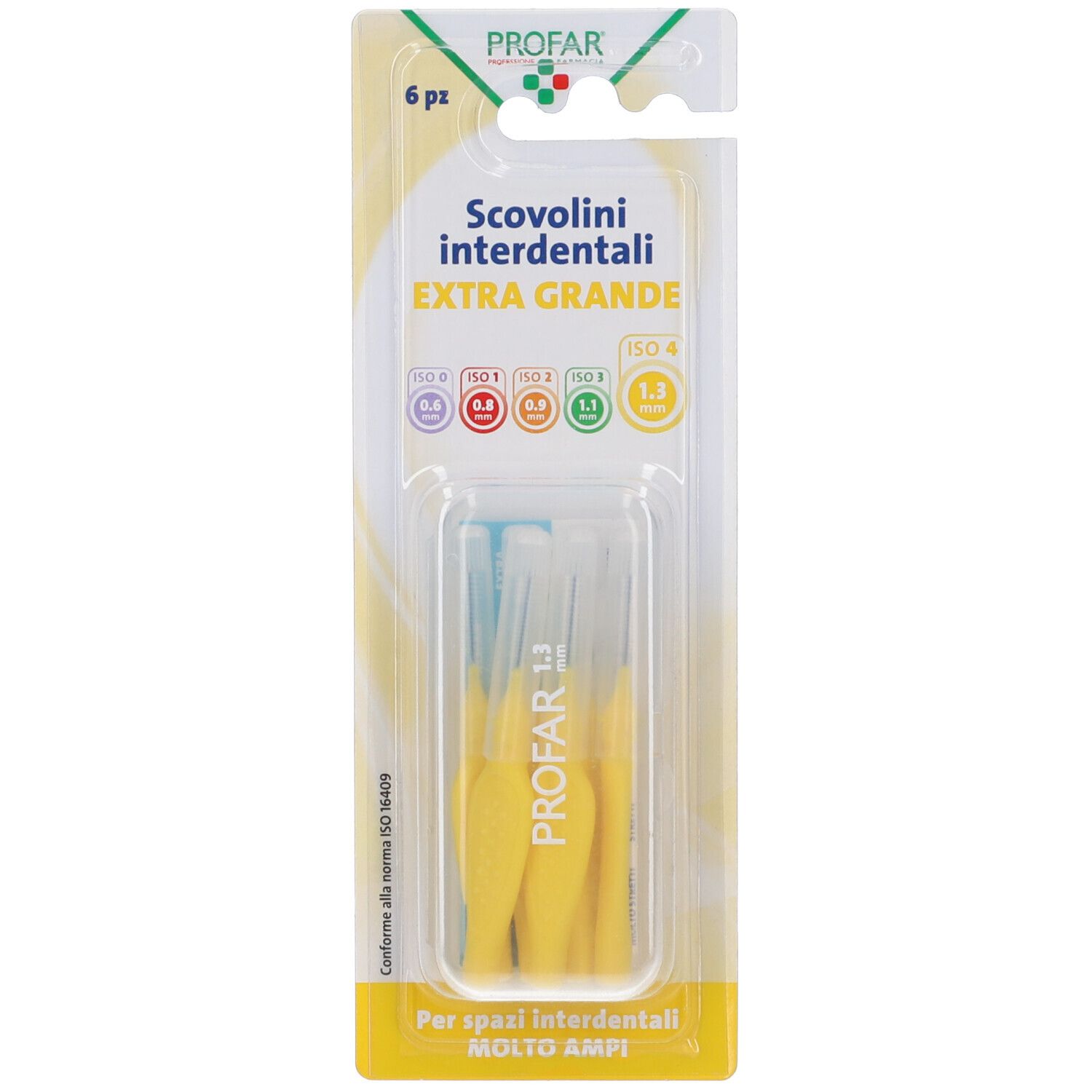 Profar Scovolini Giallo 1,3 6 Pezzi