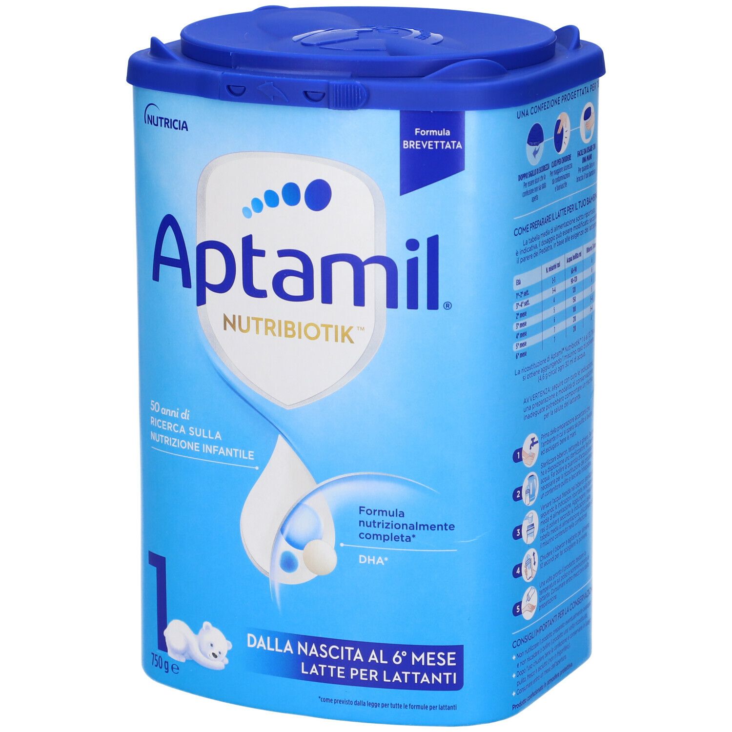 Aptamil 1 Latte 750 G