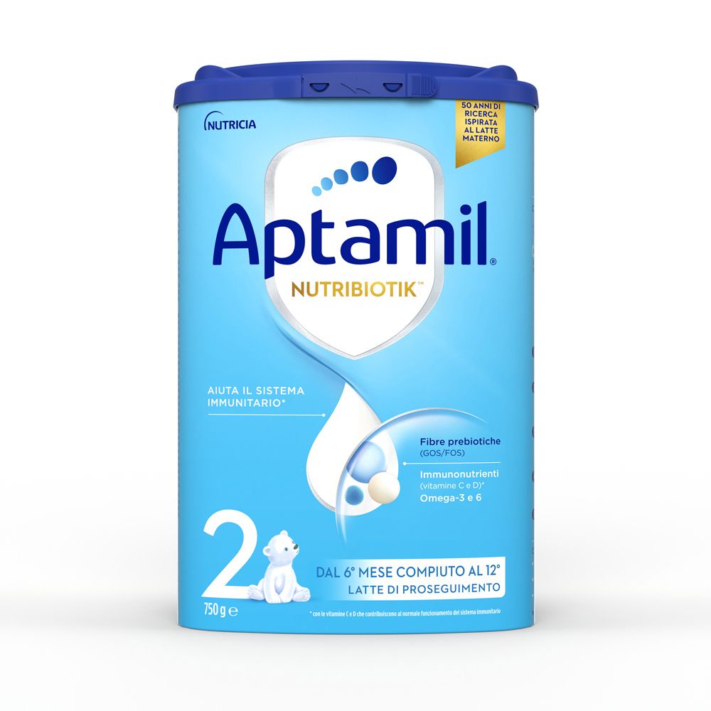 Aptamil 2 Latte di proseguimento dal 6° mese compiuto al 12°