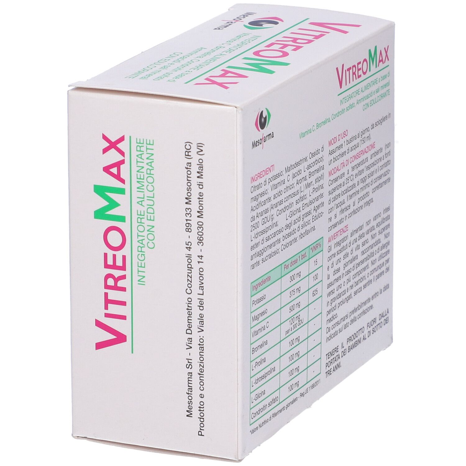 Vitreomax 20 Bustine