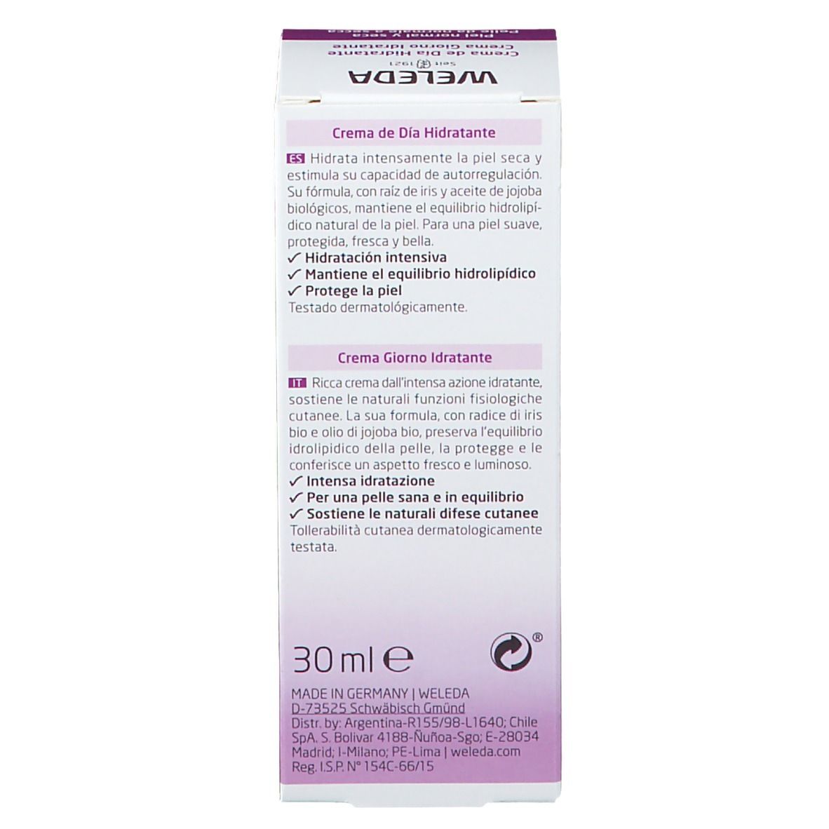 WELEDA Crema Giorno Idratante Iris
