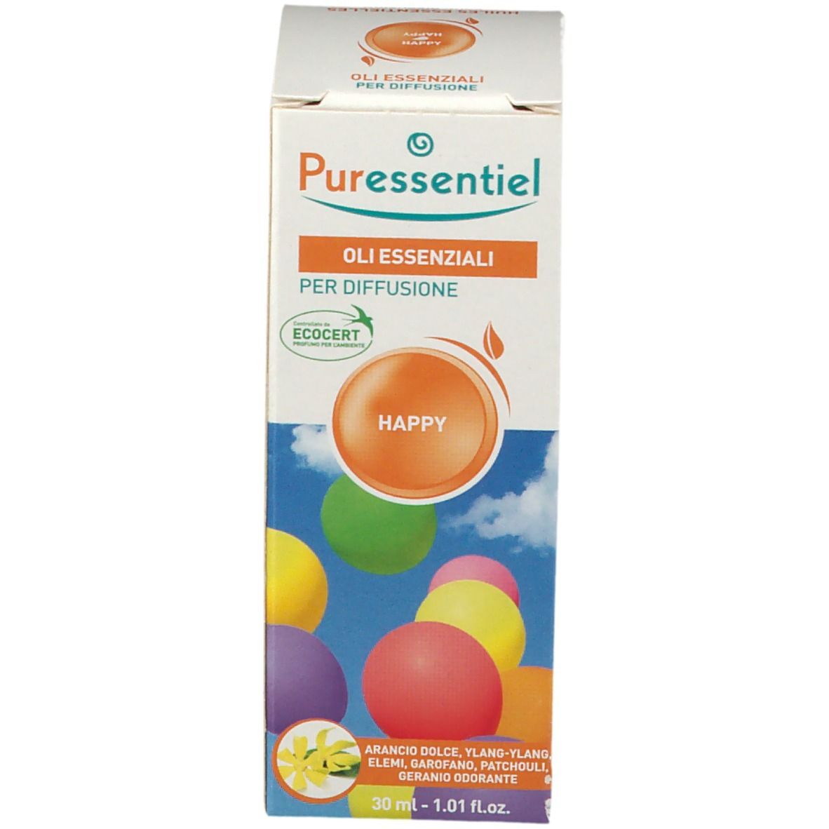 Puressentiel Oli Essenziali per Diffusione Happy