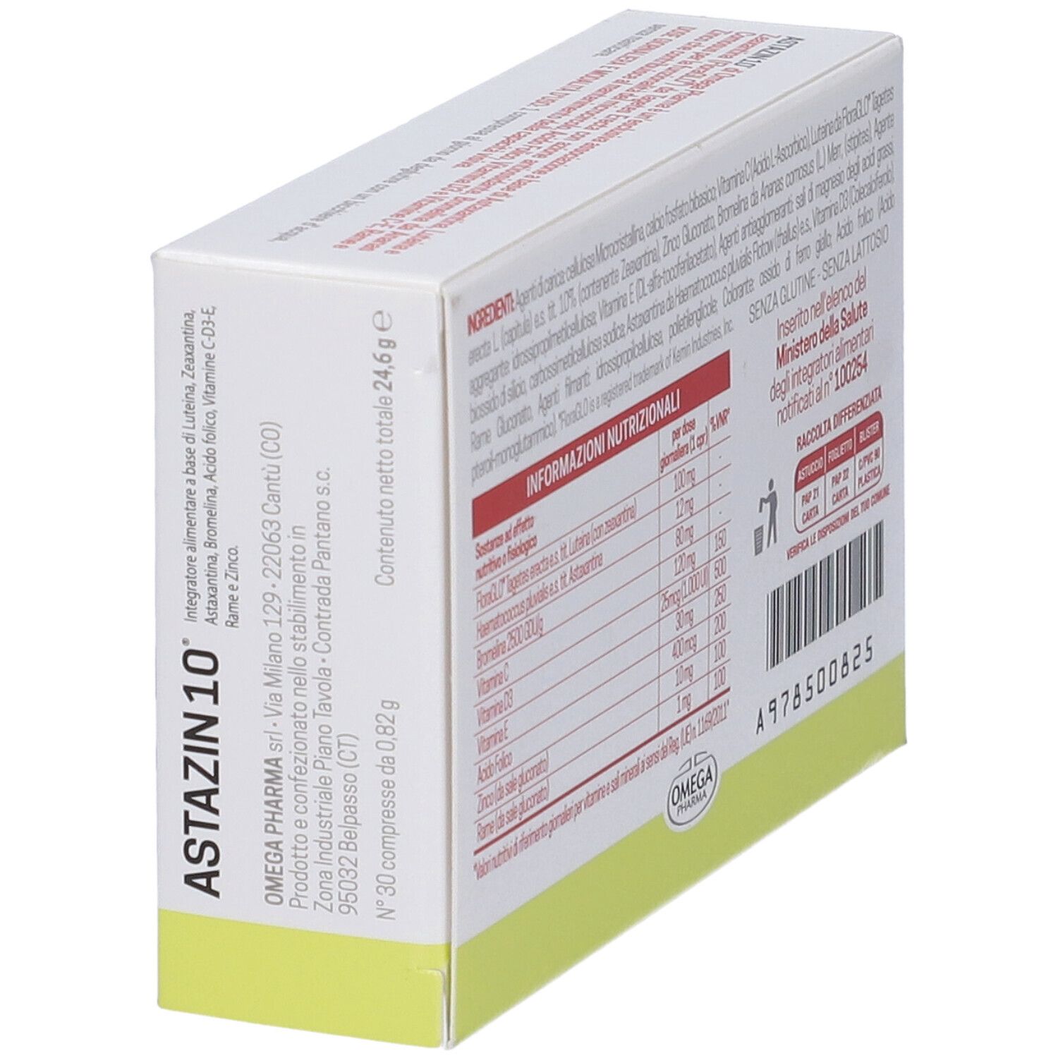 Astazin10 30 Compresse