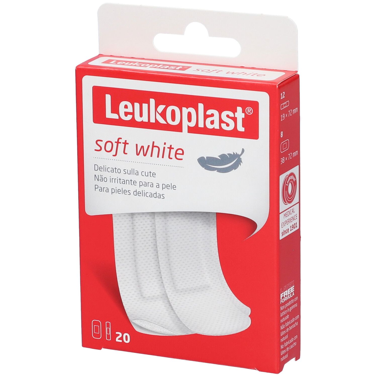 Leukoplast Soft White Pezzi Assortiti