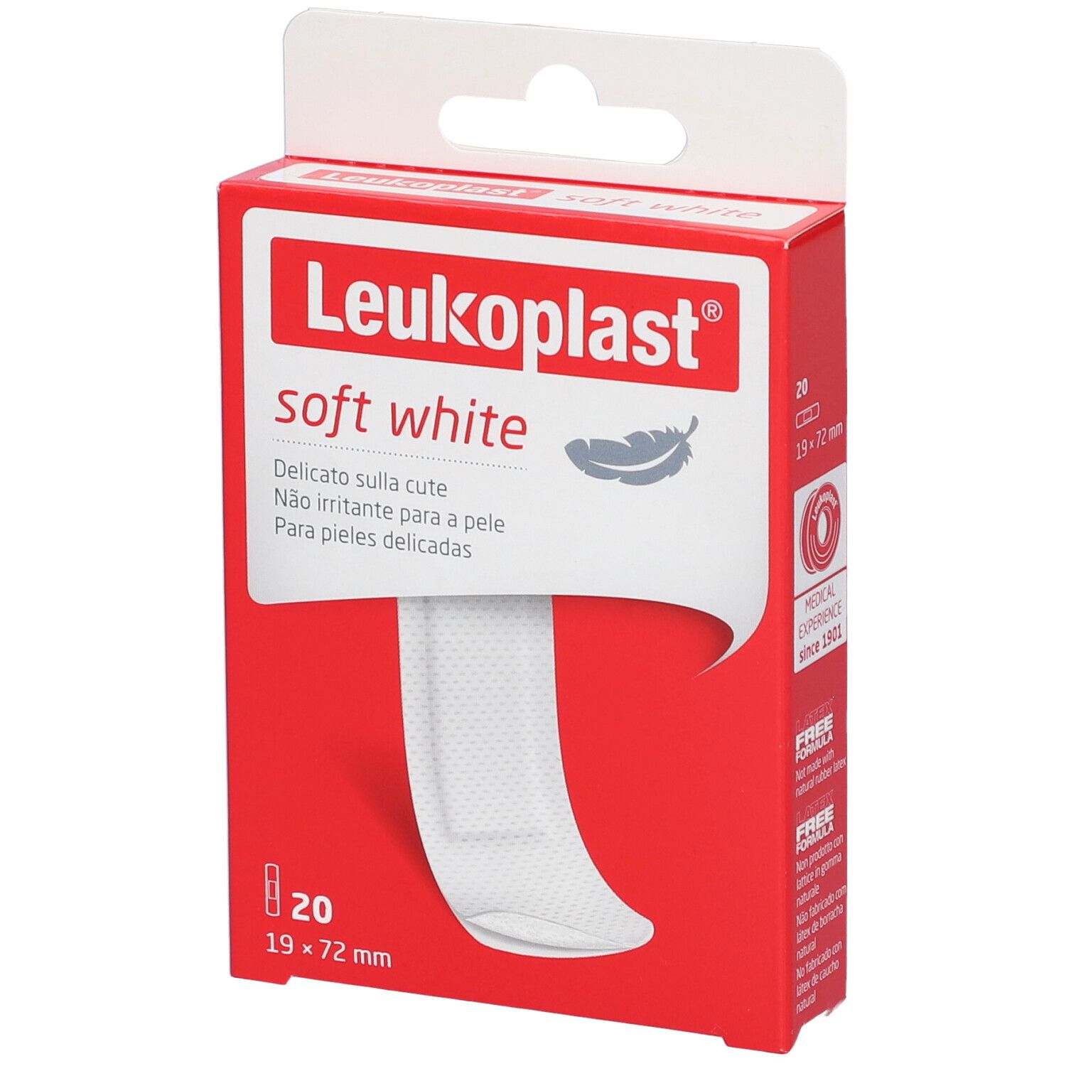 Leukoplast Soft White Cerotto 19x72mm