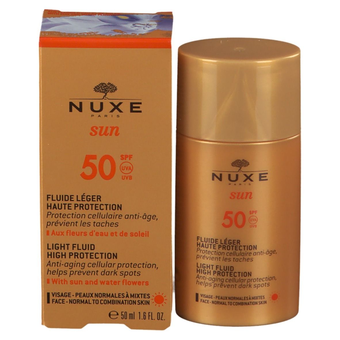 Nuxe Nuxe Sun Fluido Leggero Alta Protezione Spf50