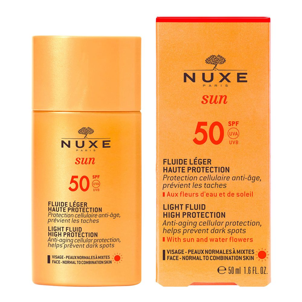 Nuxe Nuxe Sun Fluido Leggero Alta Protezione Spf50