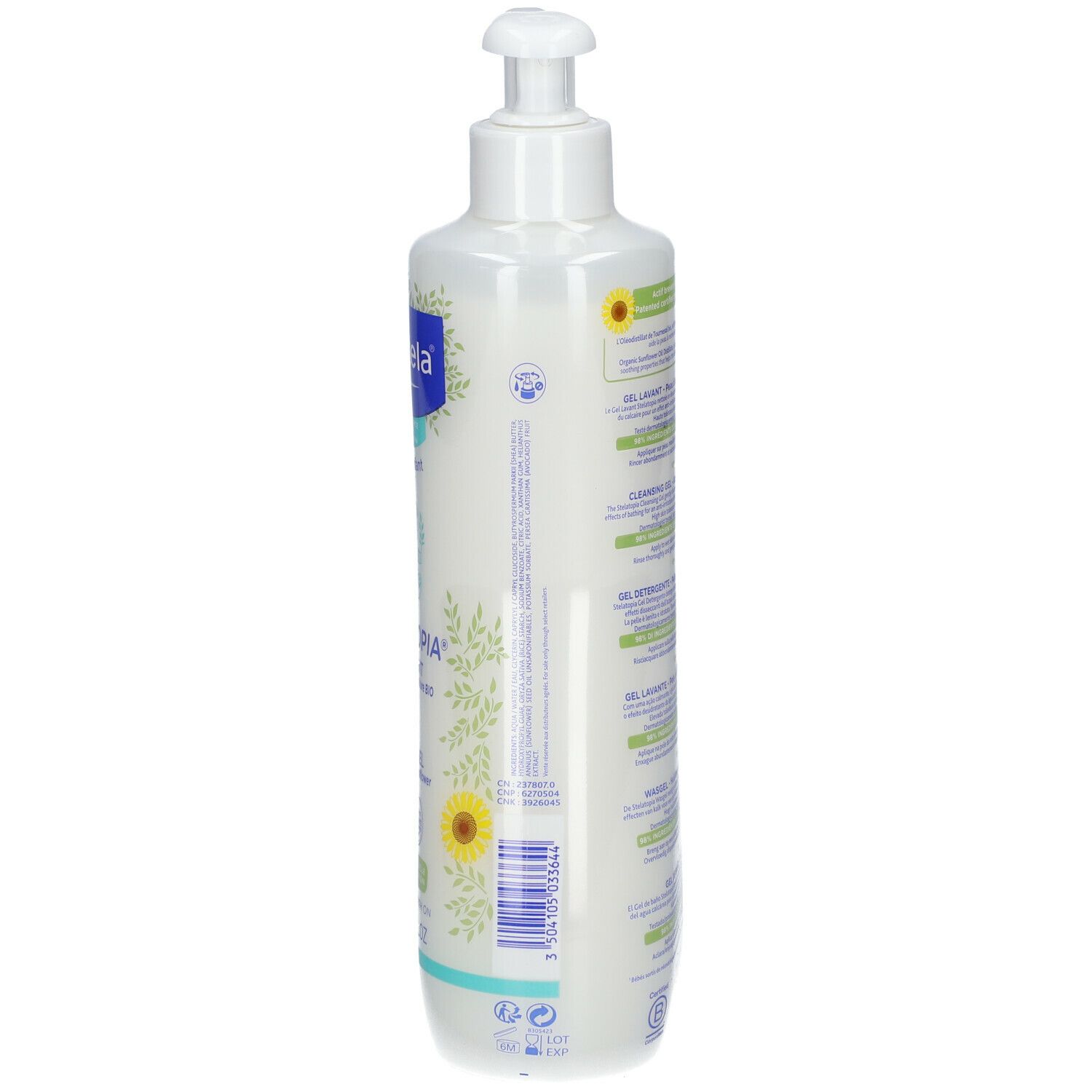 Mustela® GEL DETERGENTE  Stelatopia Gel Detergente  IGIENE QUOTIDIANA PELLE ATOPICA