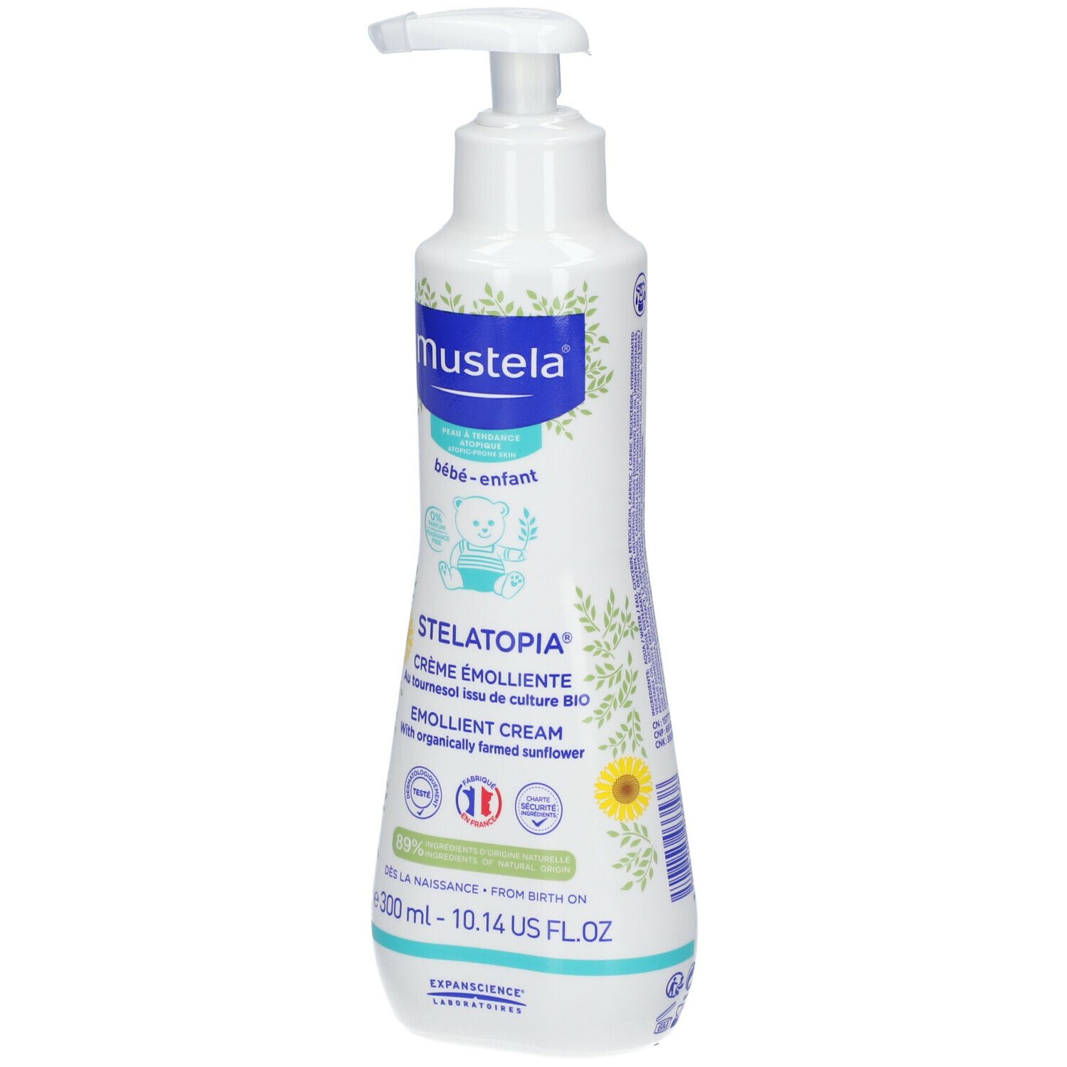 Mustela®  CREMA Stelatopia Crema Emolliente  IDRATAZIONE QUOTIDIANA PELLE ATOPICA