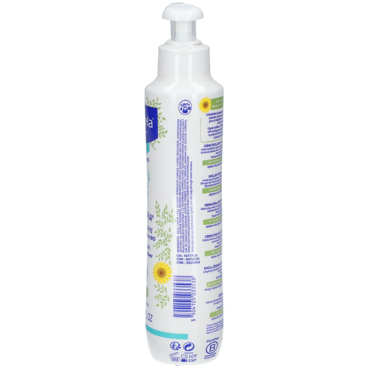 Mustela®  CREMA Stelatopia Crema Emolliente  IDRATAZIONE QUOTIDIANA PELLE ATOPICA