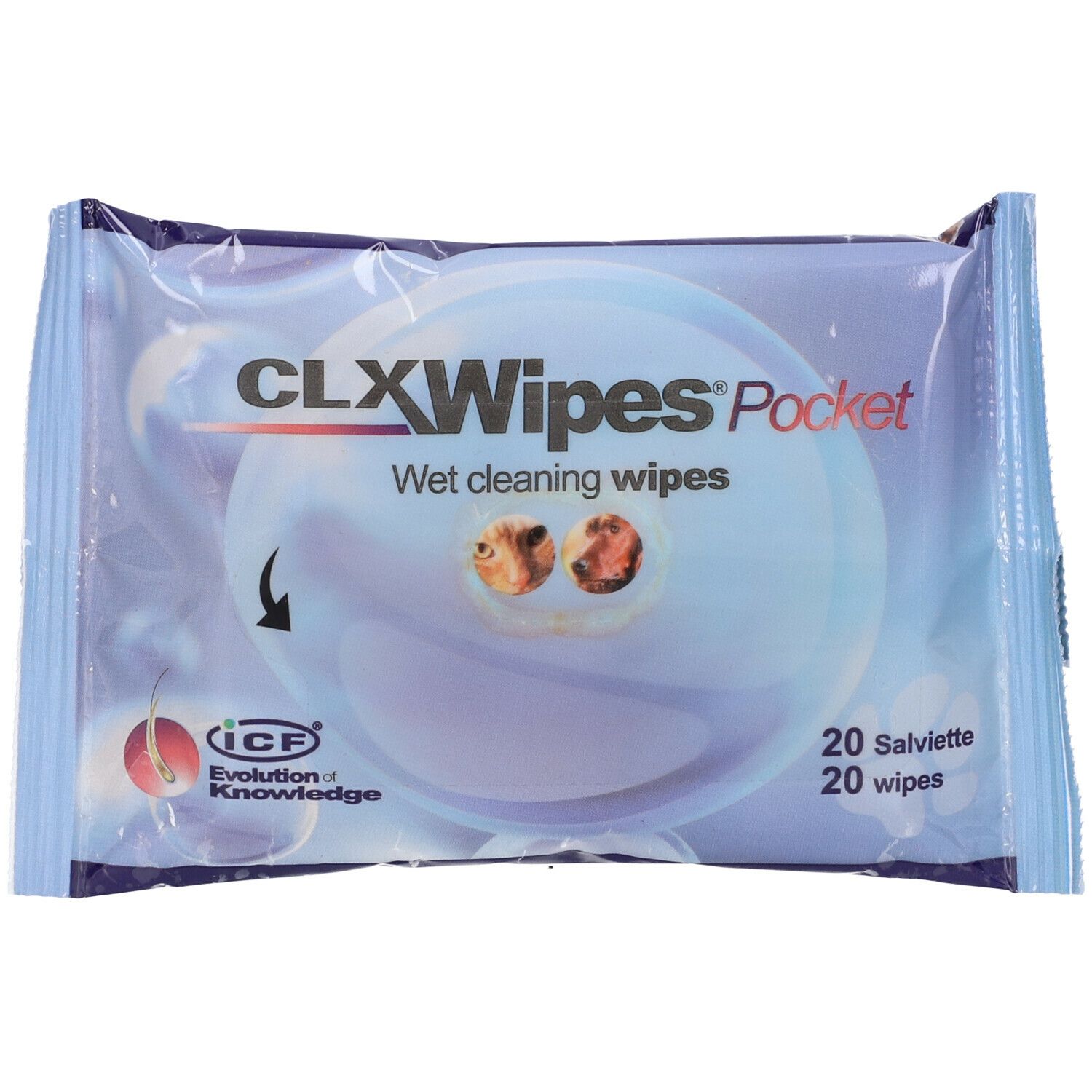 Clx Wipes Pocket 20Pz