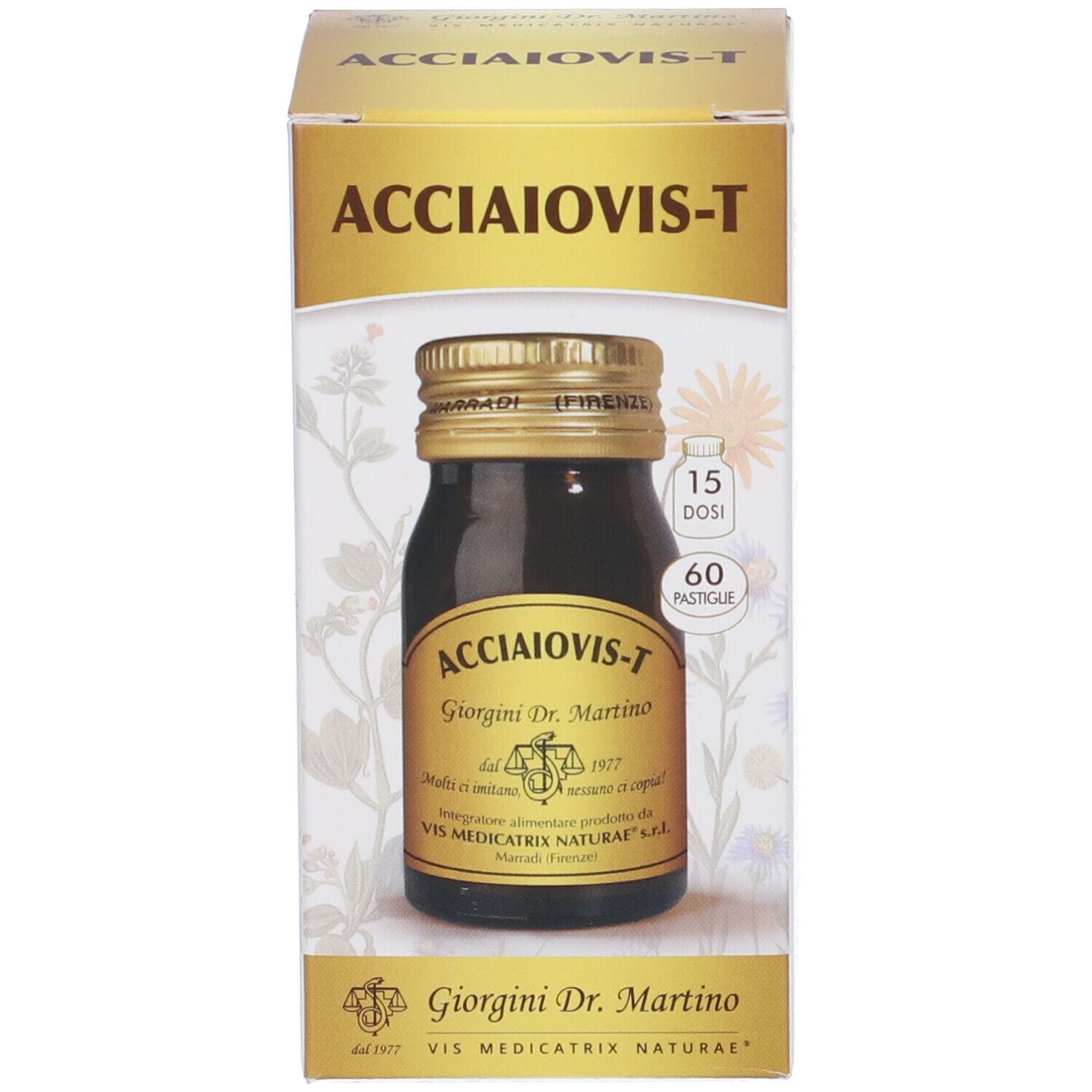 Acciaiovis-T 60 Pastiglie