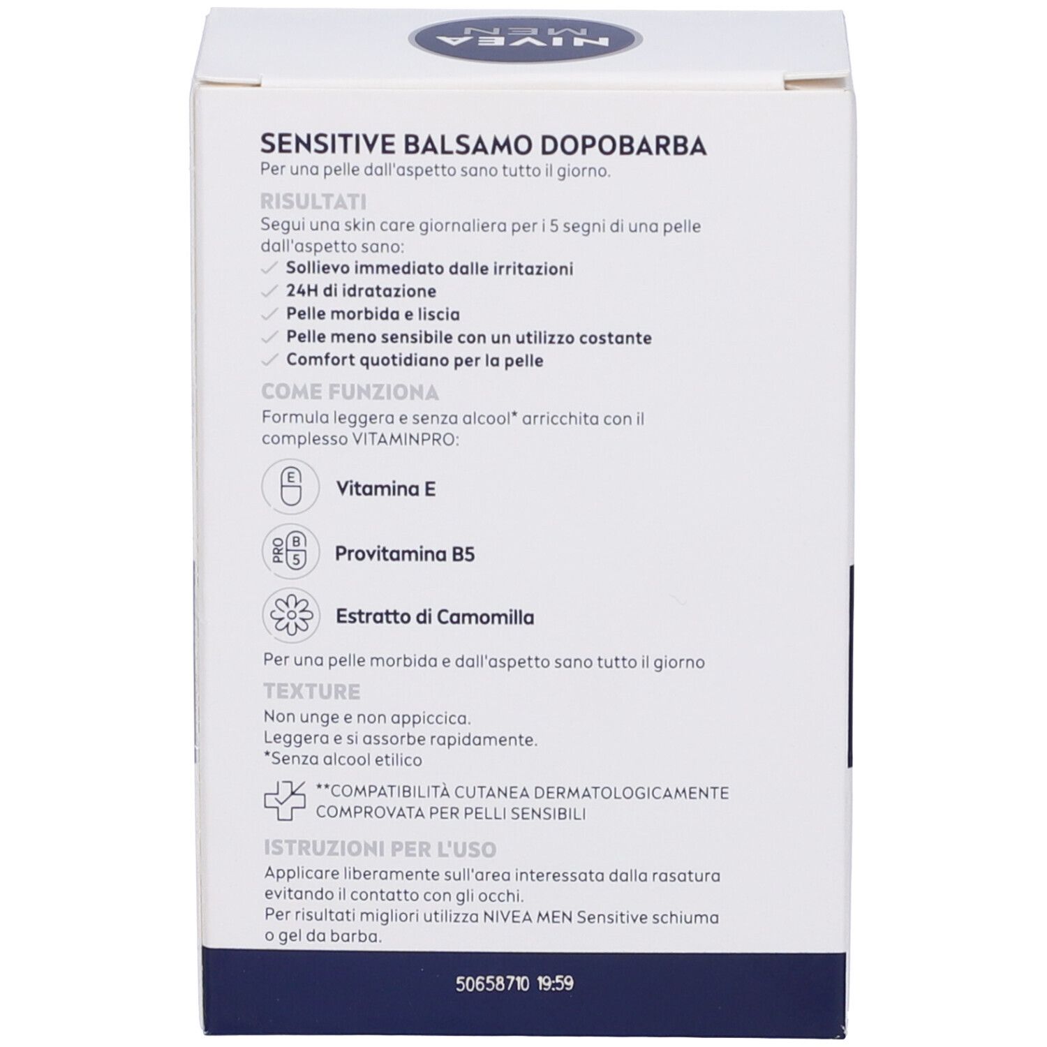 Nivea Men Sensitive Balsamo Dopobarba