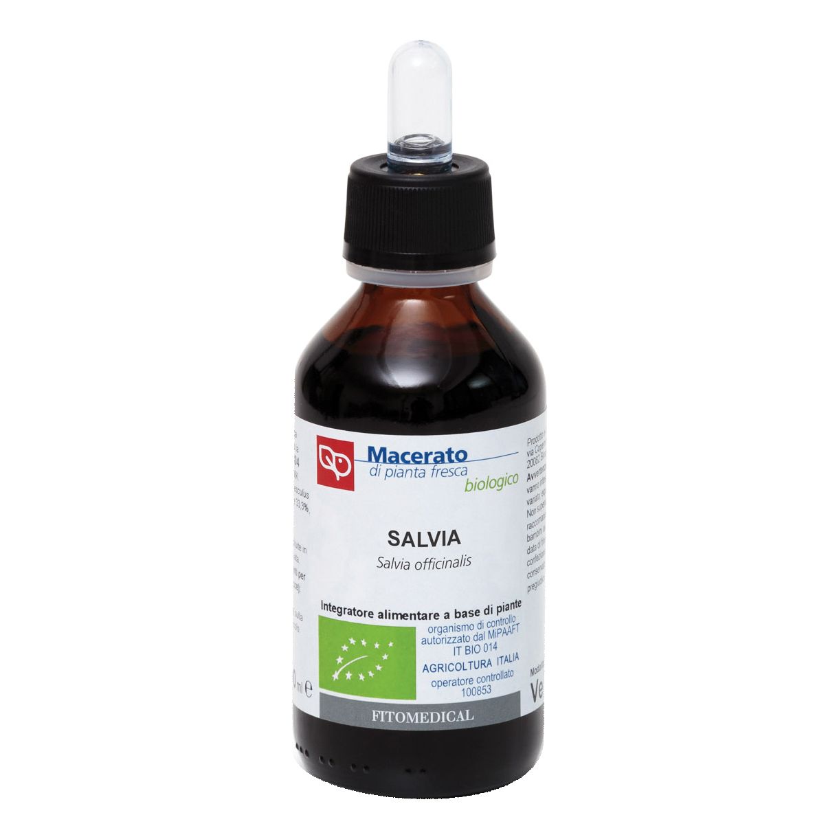 Salvia Tintura Madre Bio 100 Ml