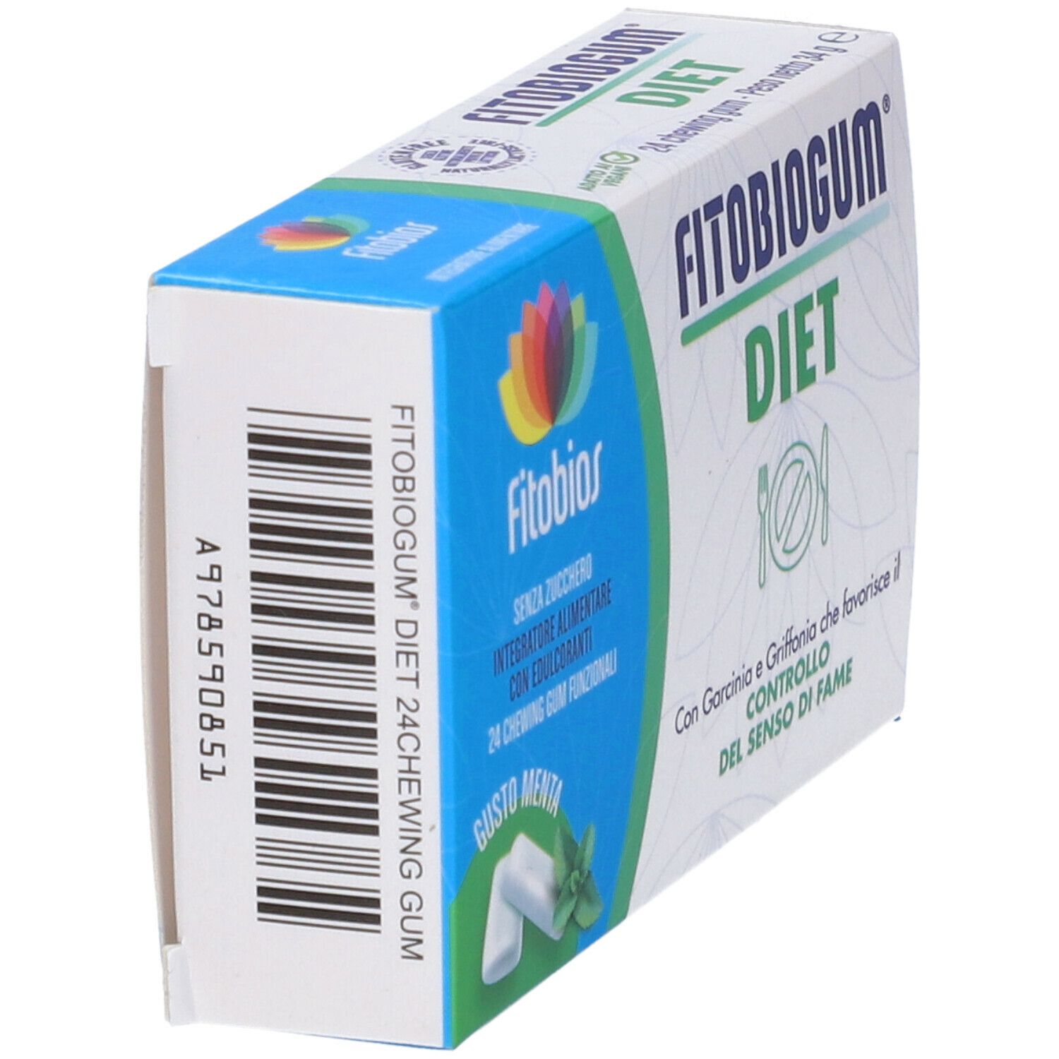 Fitobiogum Diet 24Chewing Gum