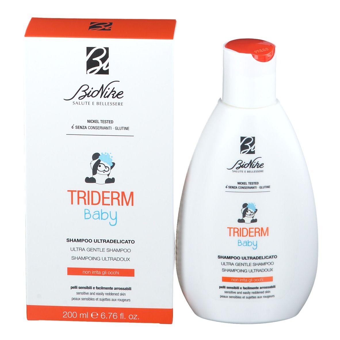 BioNike Triderm Baby Shampoo Ultradelicato
