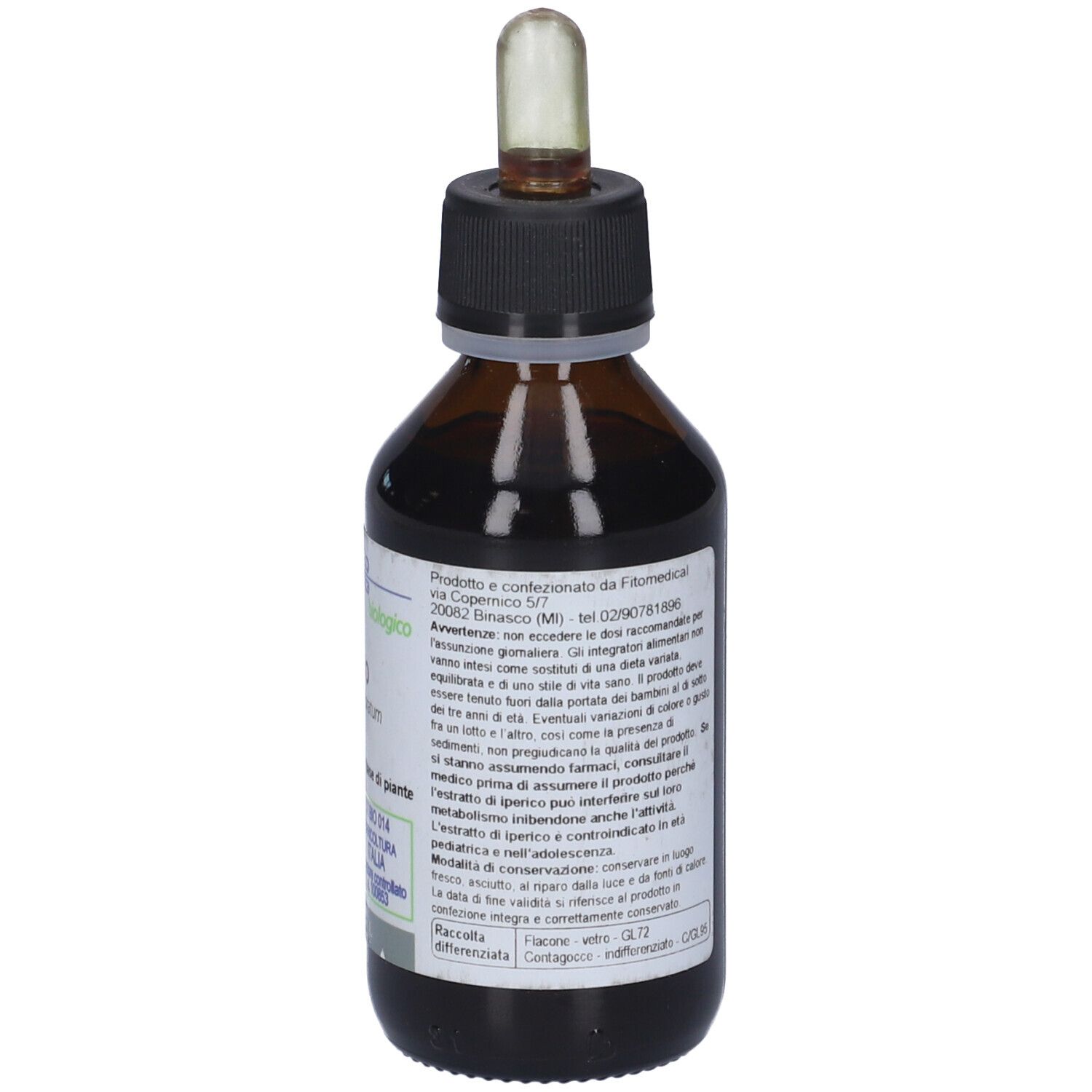 Iperico Tintura Madre 100 ml Bio