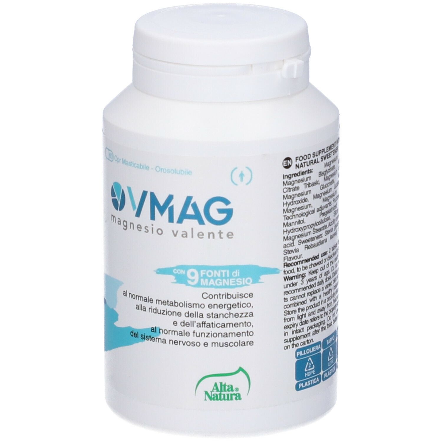 Alta Natura Vmag Compresse Orosolubili