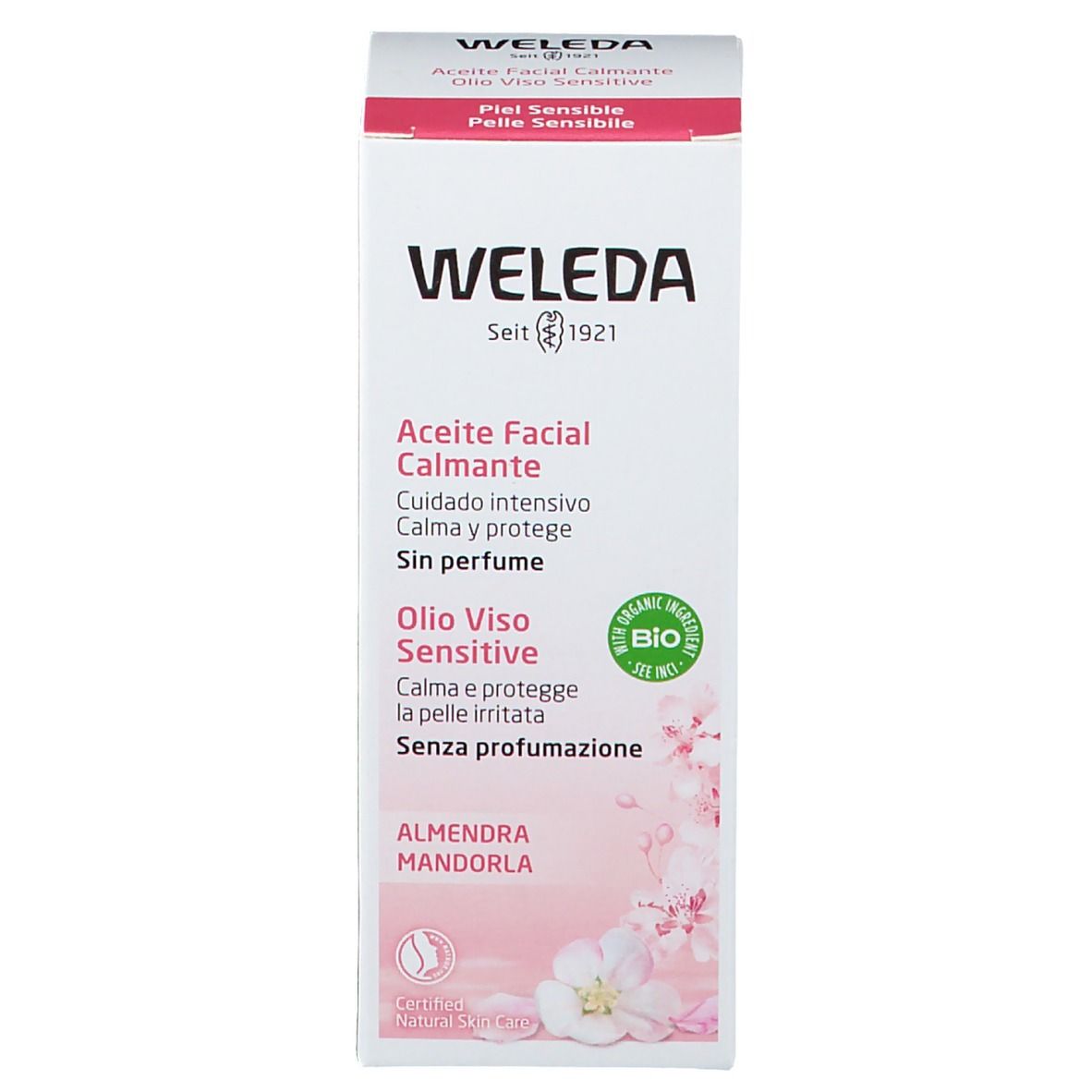 WELEDA Olio Viso Sensitive Mandorla