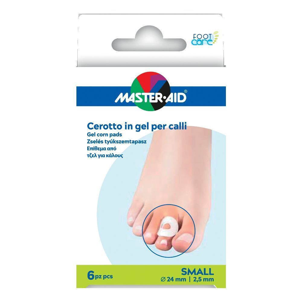 Cerotto Protezione Calli Master-Aid Footcare In Gel Small 6 Pezzi B10