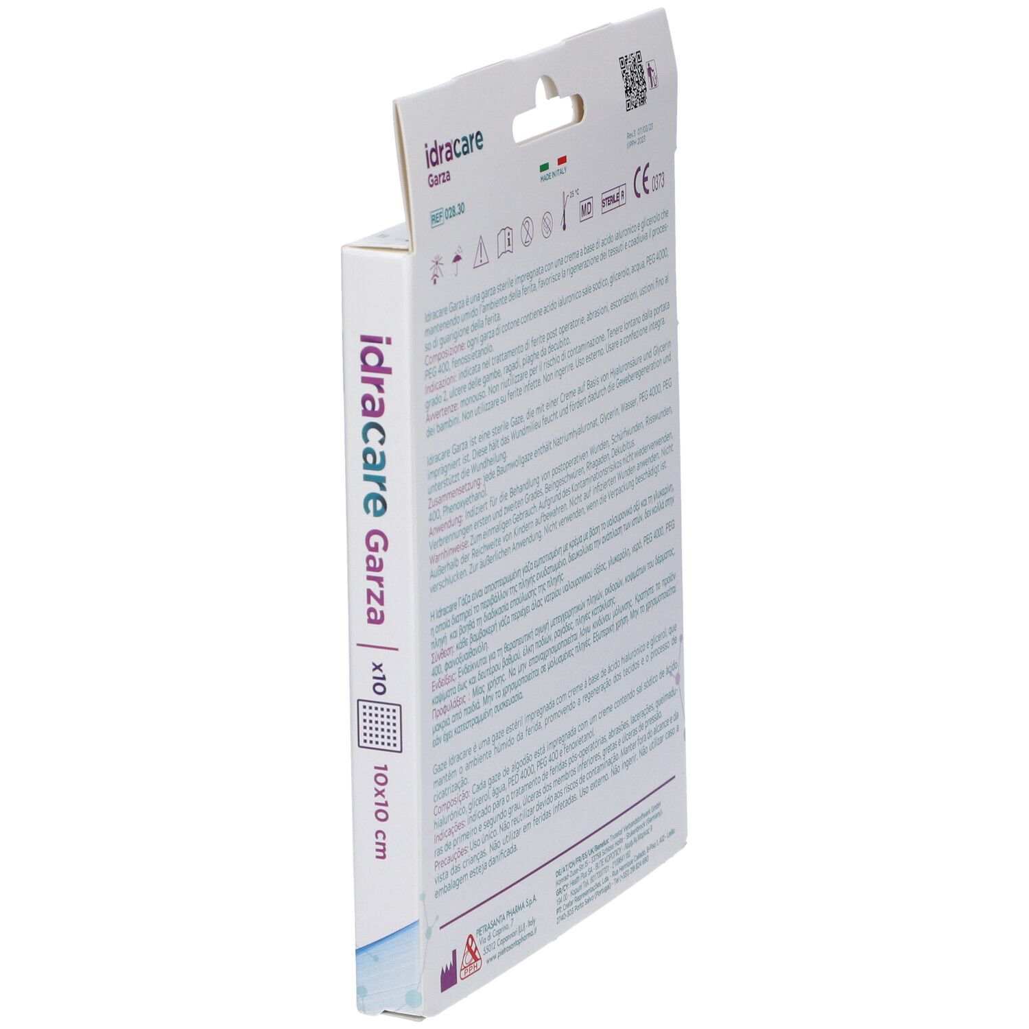 Master Aid Idracare Garza Monouso Sterile 10x10cm