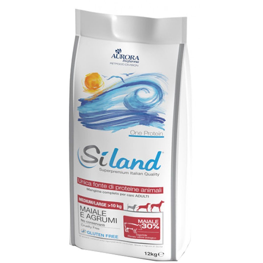 Siland Adult Medium/Large Maiale/Agrumi 12 Kg