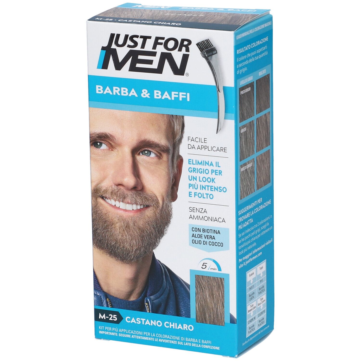 Just For Men Barba & Baffi M25 Castano Chiaro 51 G