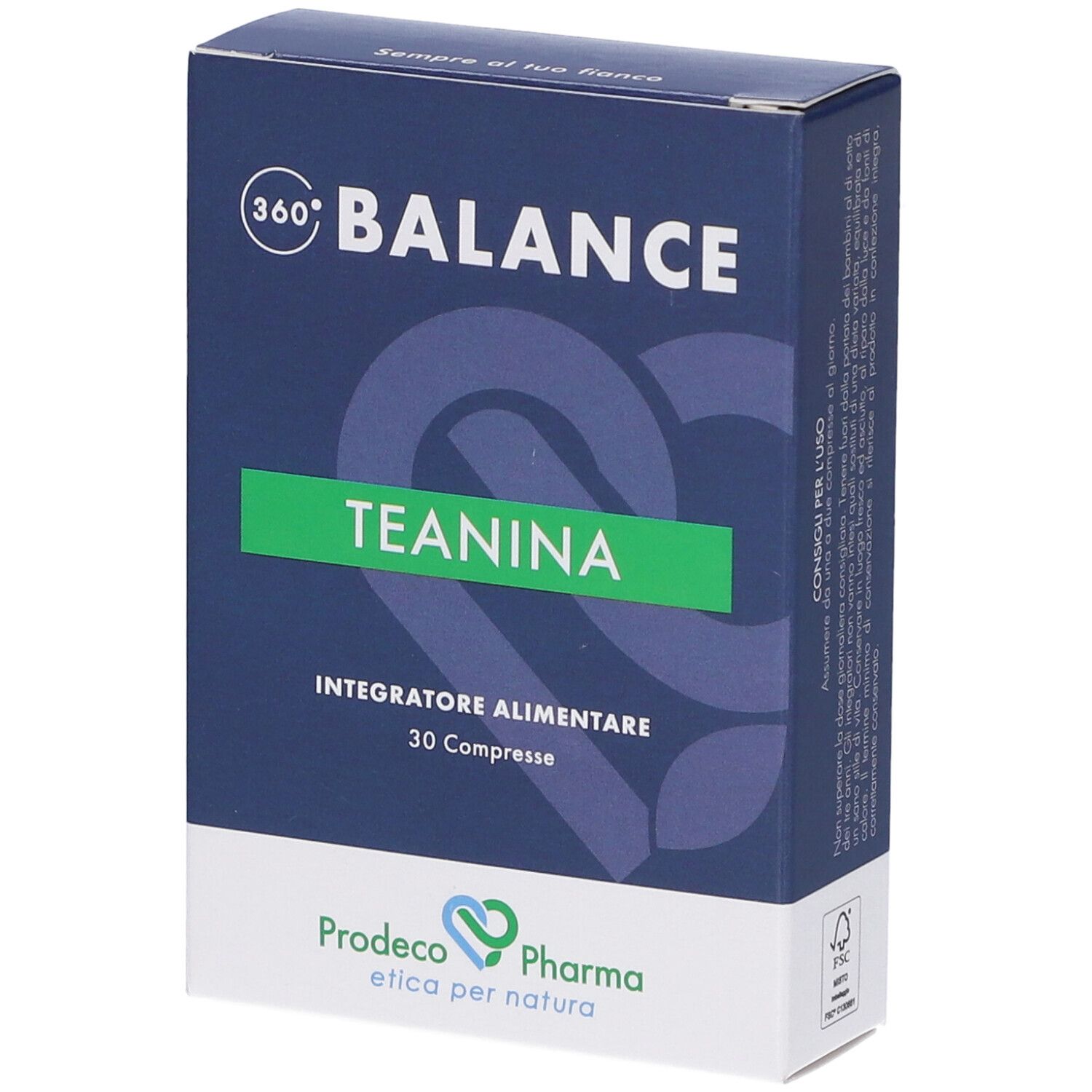 360 Balance Teanina 30 Compresse