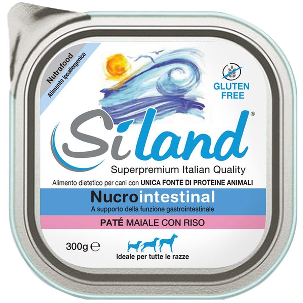 Siland Nucrointestinal Umido Cane Maiale/Riso 300 G