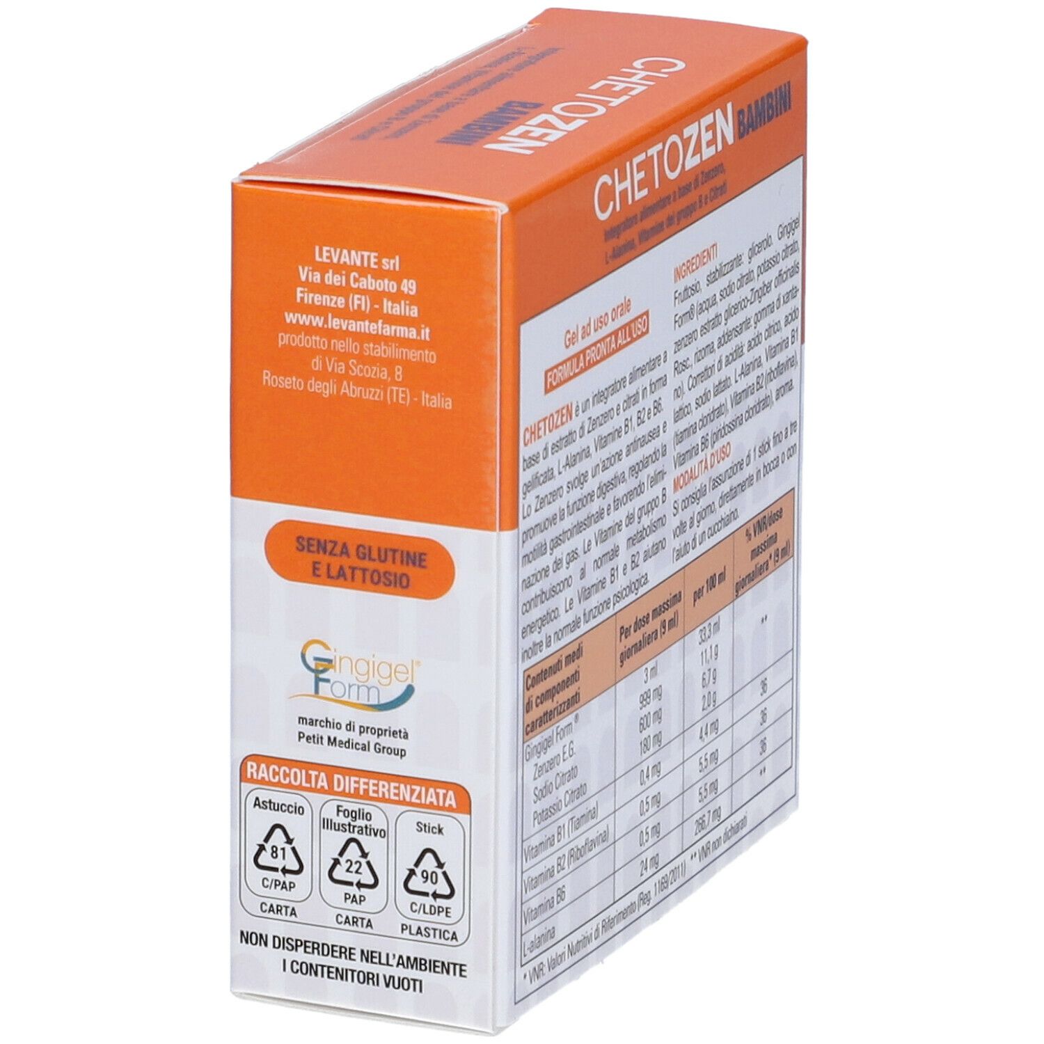 Chetozen Bambini 20 Stick Da 3 Ml
