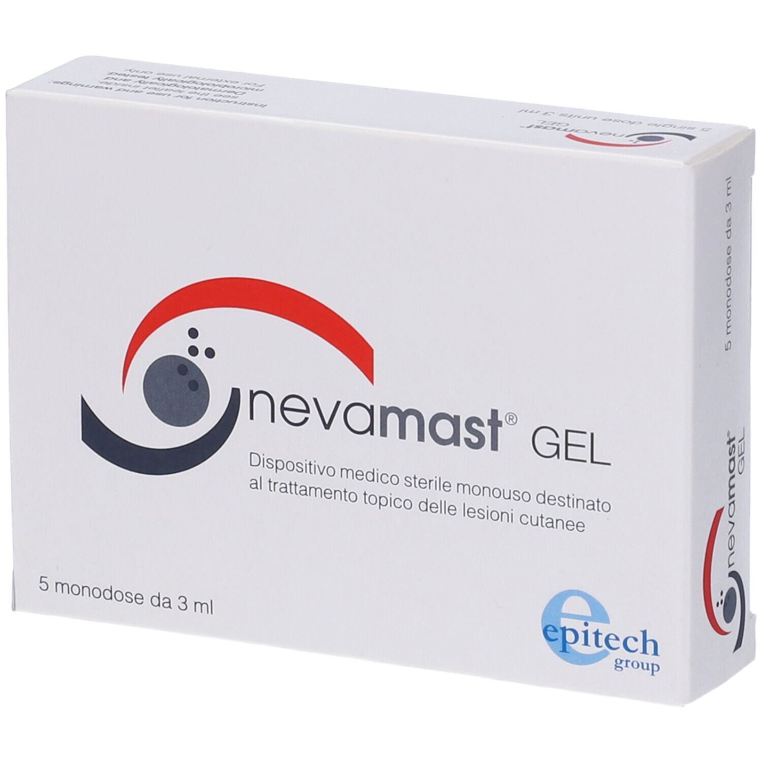 Nevamast Gel Trattamento Topico Delle Lesioni Cutanee 5 Monodose 3 Ml
