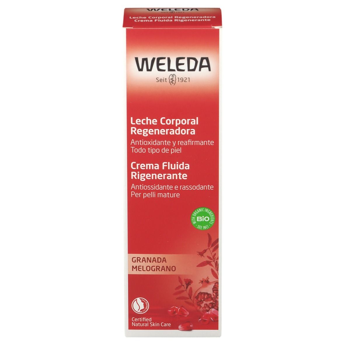 WELEDA Crema Fluida Rigenerante Melograno