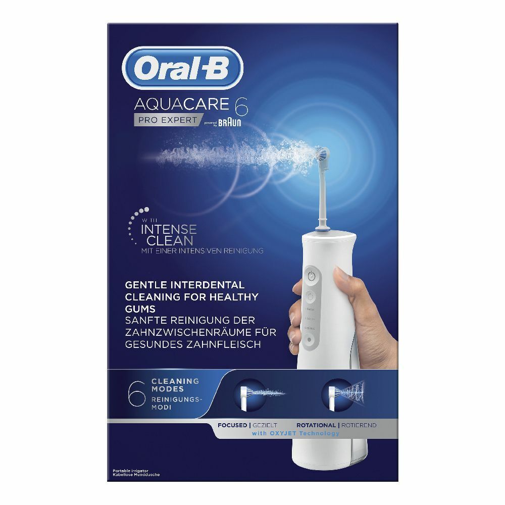 Oral-B Idropulsore Aquacare Pro-Expert con Tecnologia Oxyjet 1 pz