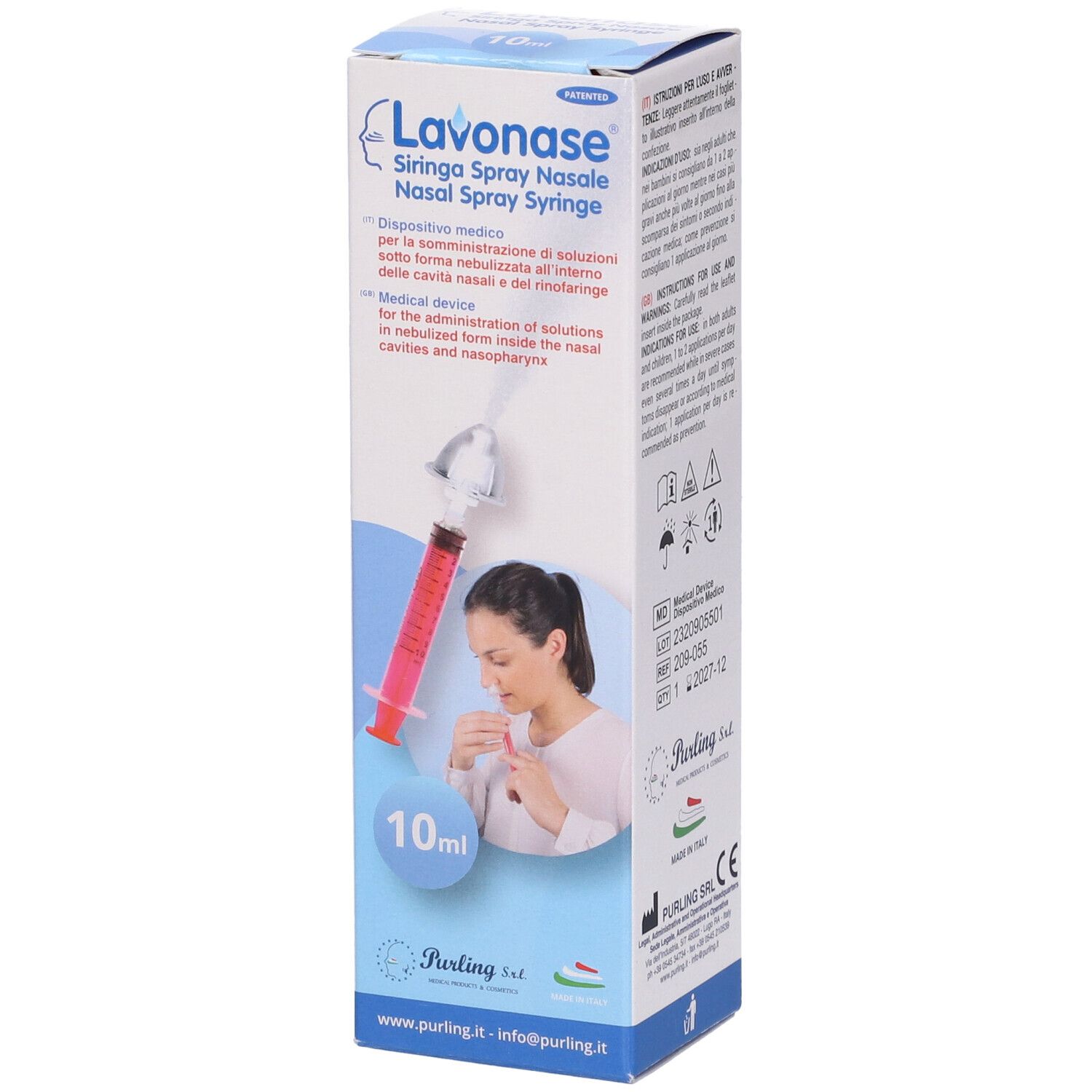 Lavonase Siringa Spray Nasale - Purling