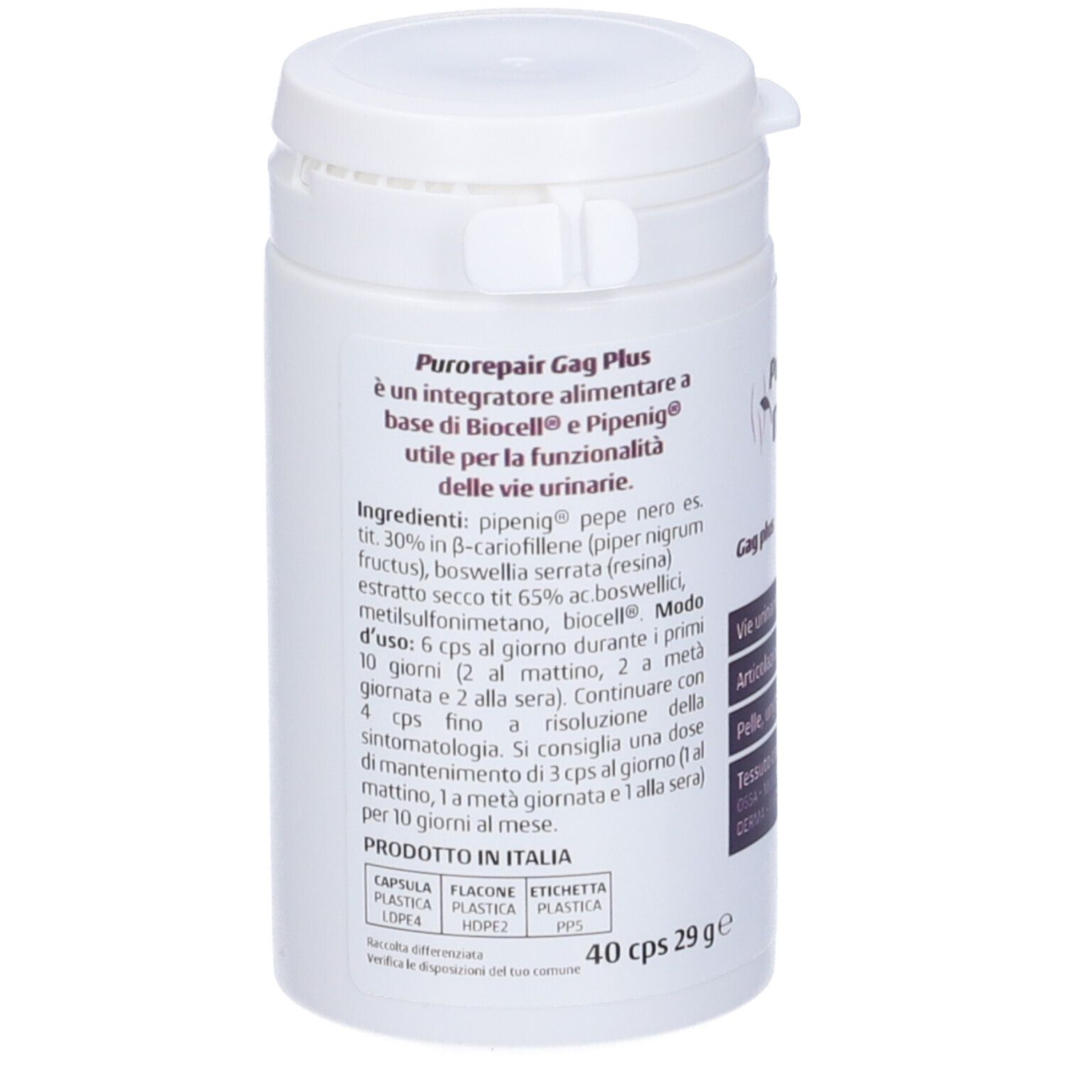 Purorepair Gag Plus 40 Capsule