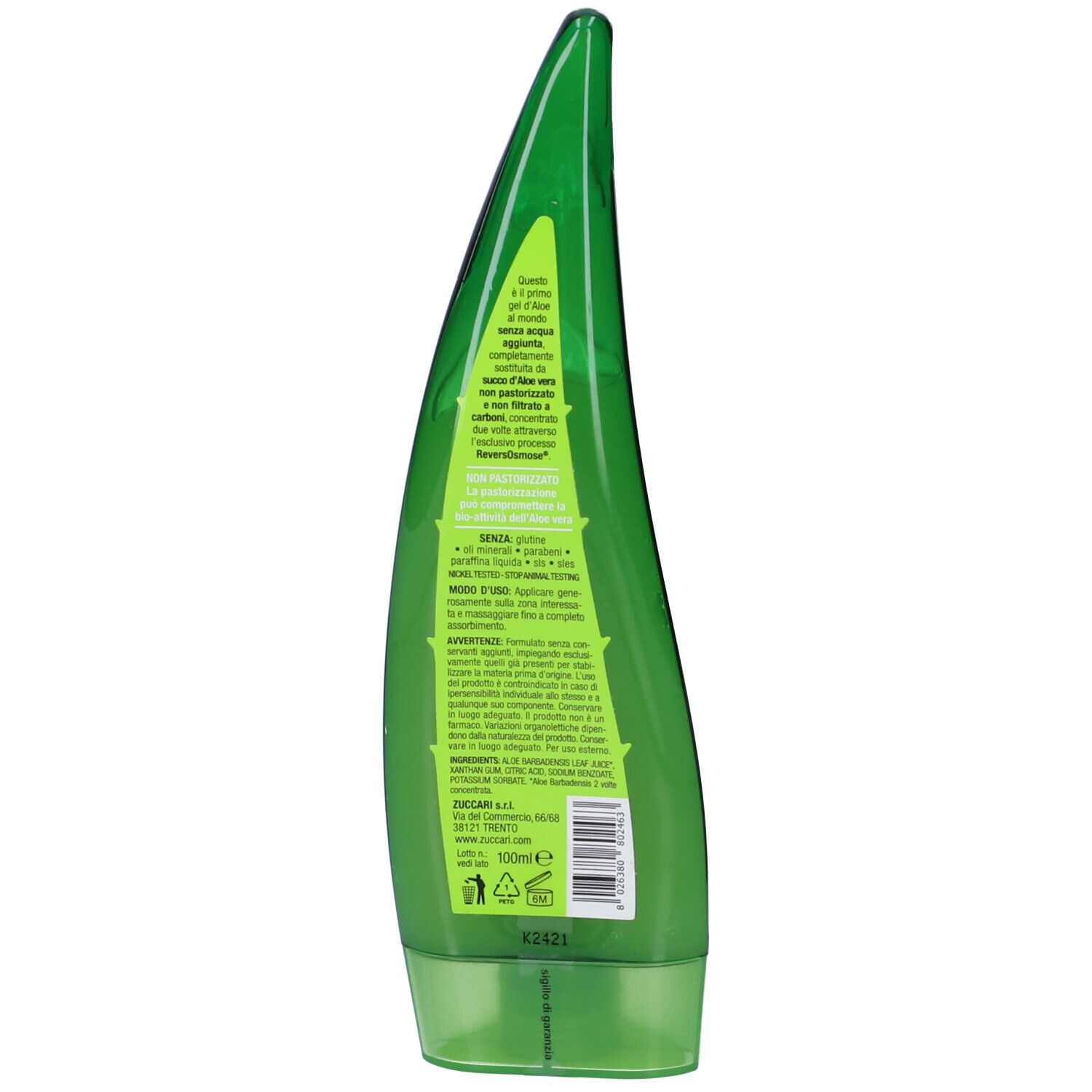 ALOEVERA2 GEL PRIMIT ALOE FGL