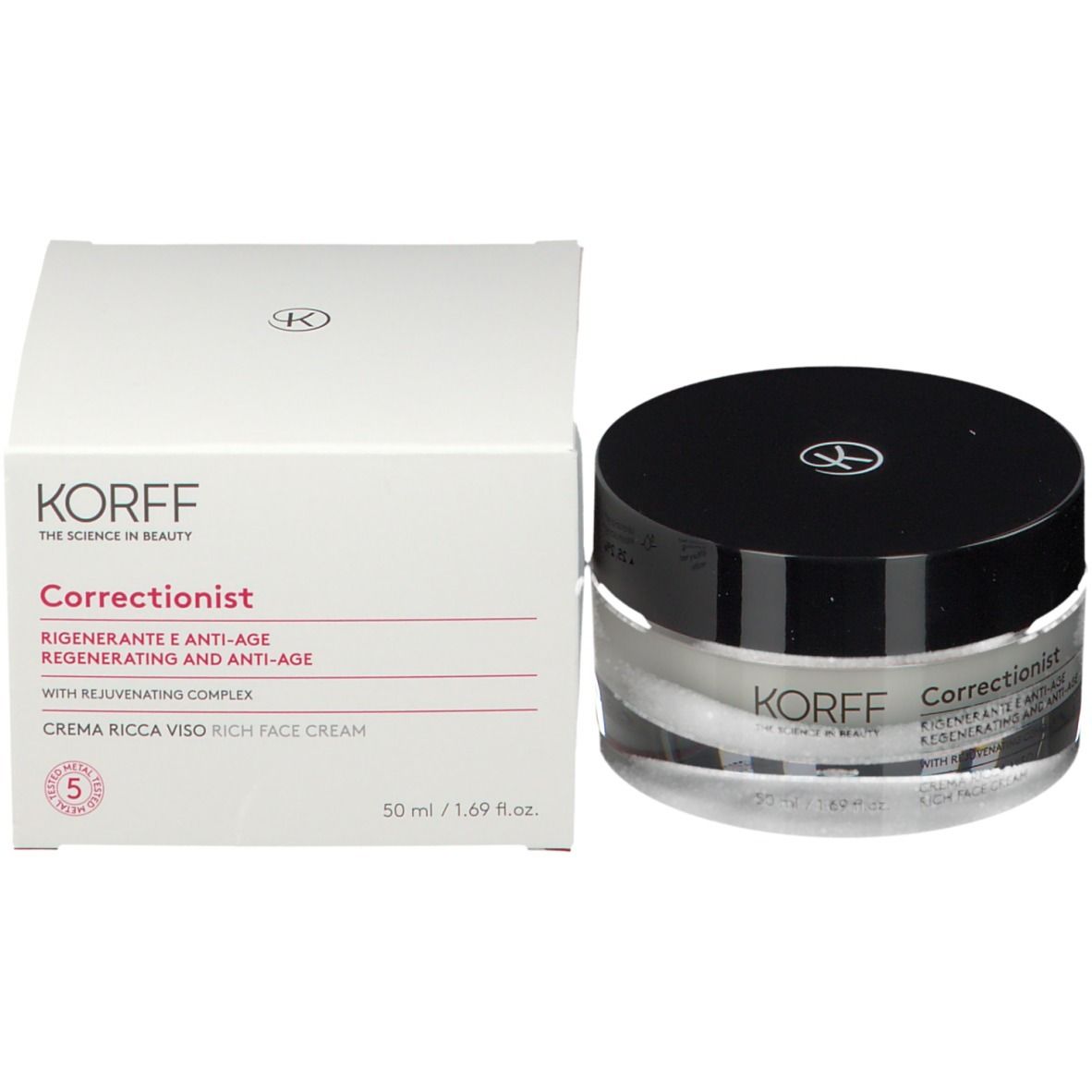 KORFF Correctionist Crema Ricca Viso