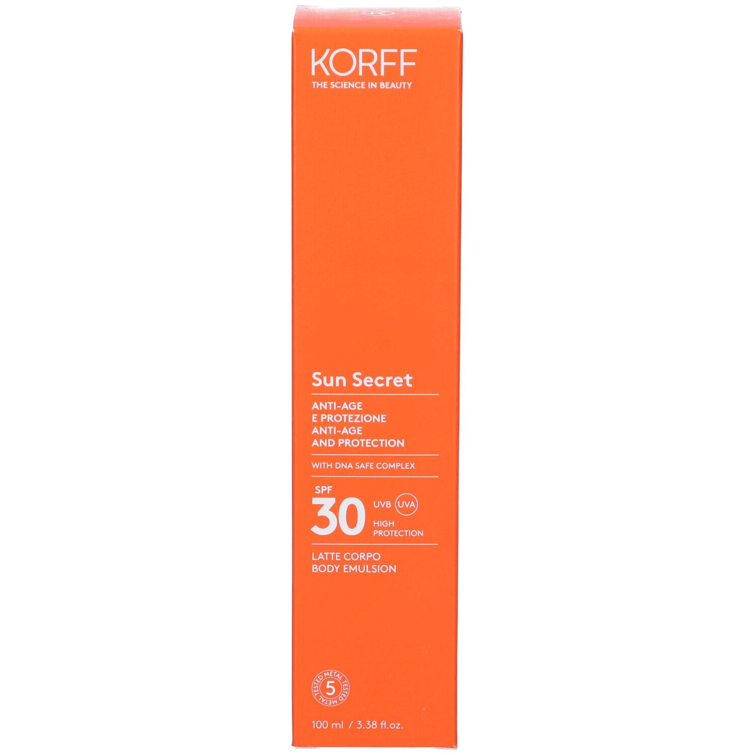 Korff Sun Secret Latte Solare Protettivo Ed Anti-age Spf 30 - risparmia il 10% con il codice: Korff10