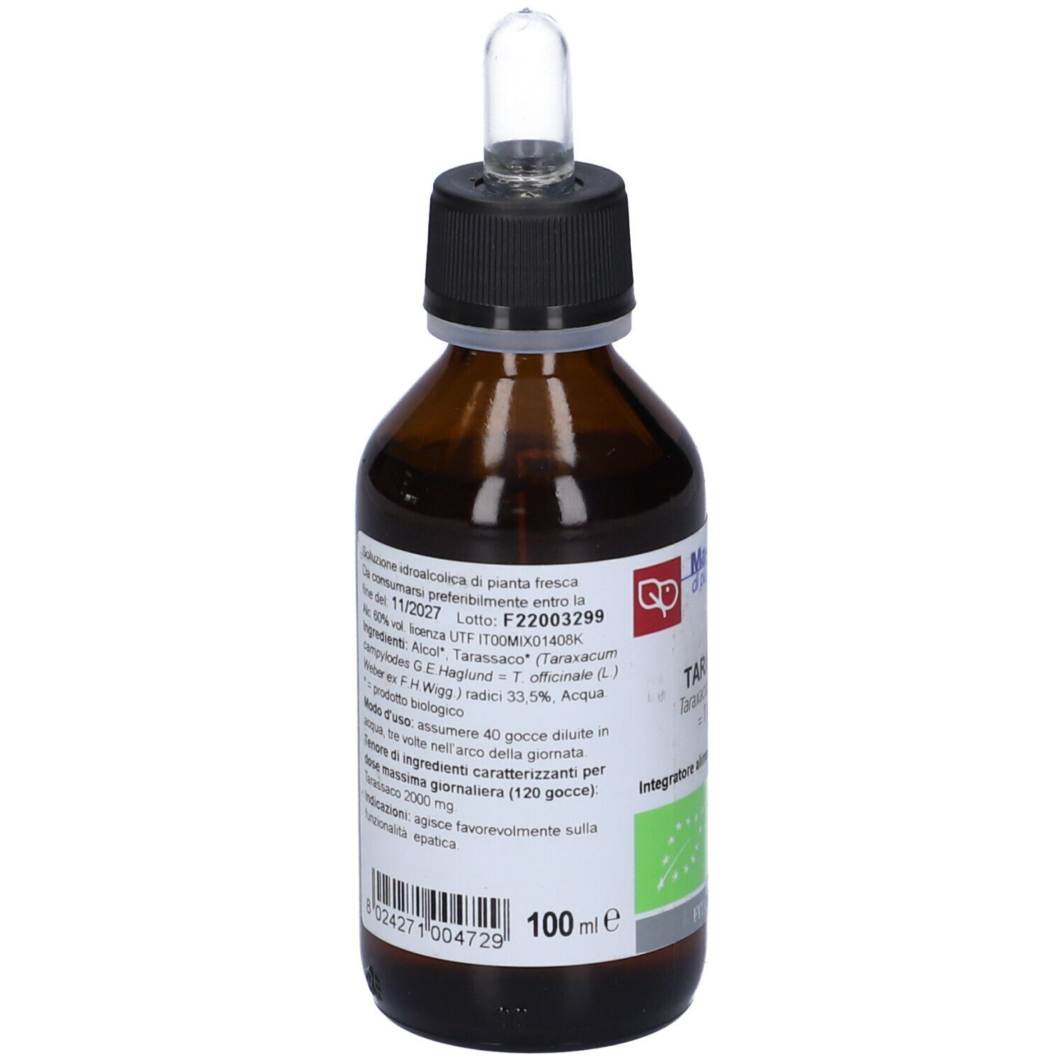 Tarassaco Tintura Madre 100 Ml Bio