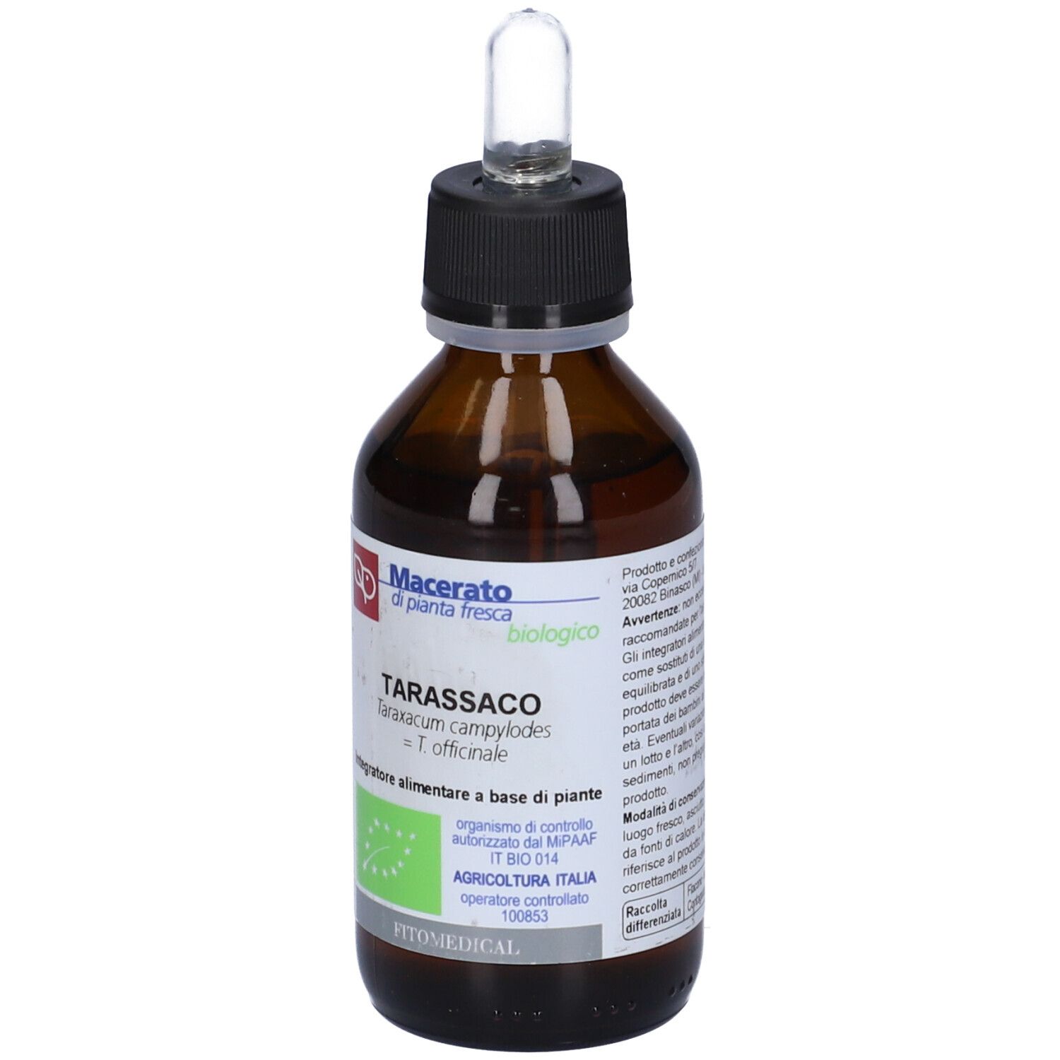 Tarassaco Tintura Madre 100 Ml Bio