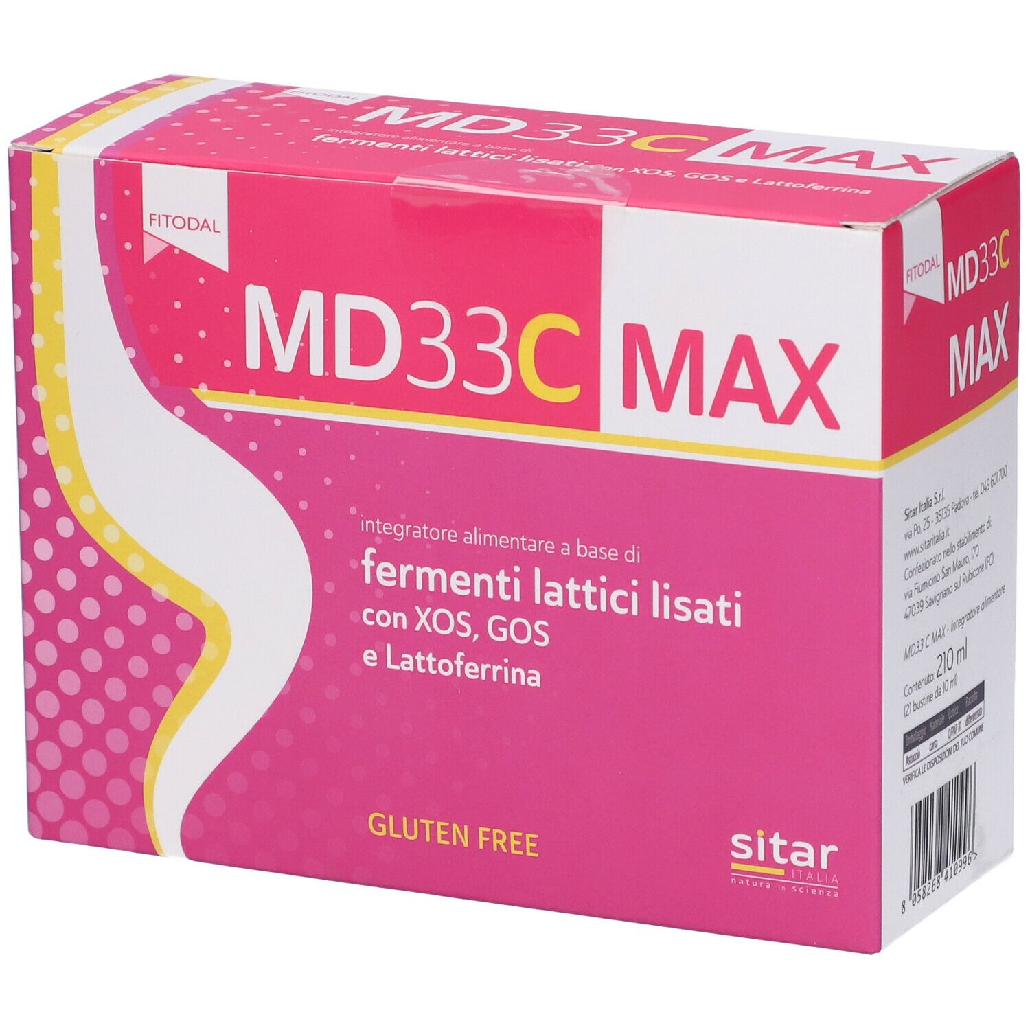 Md33 C Max 21 Minibrik Da 10 Ml Fitodal