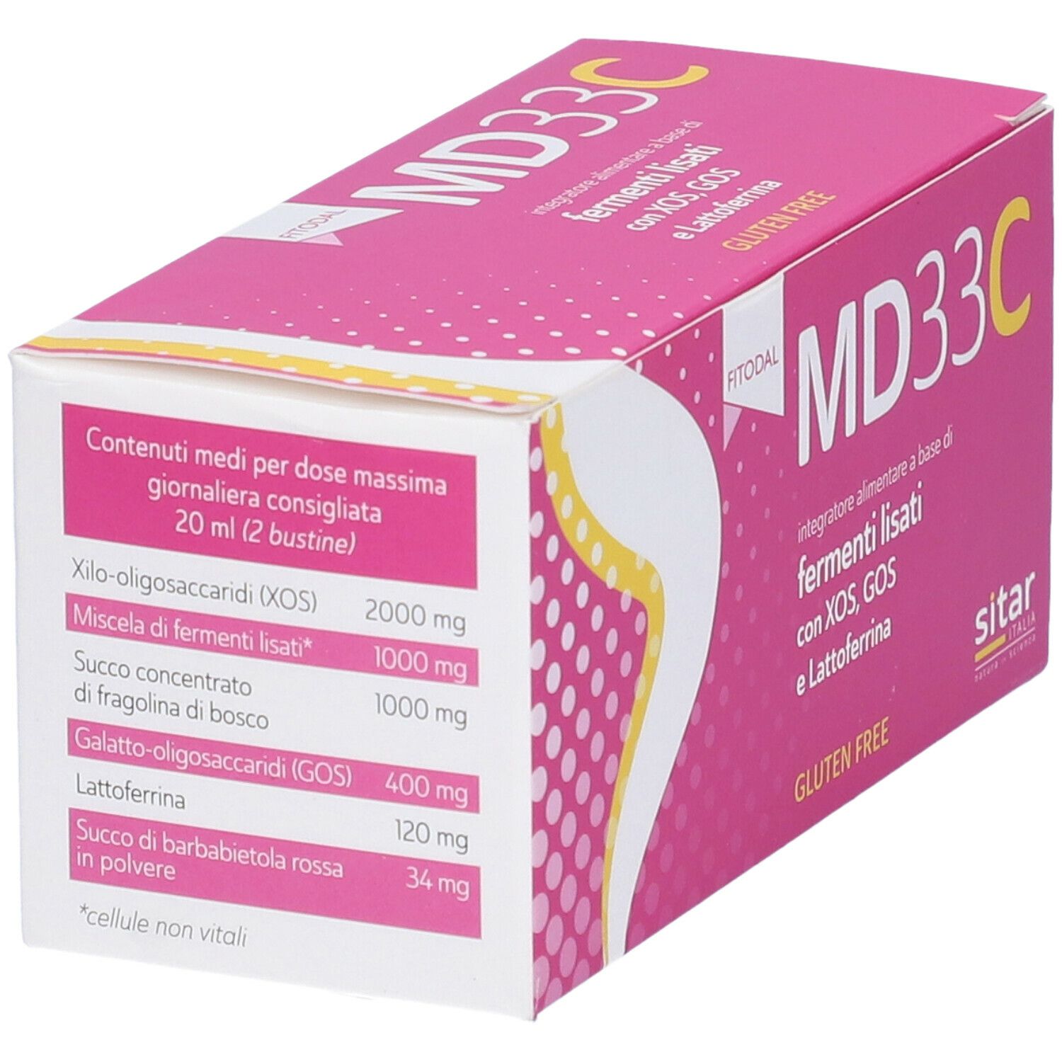 Md33 C 6 Bustine Da 10 Ml Fitodal