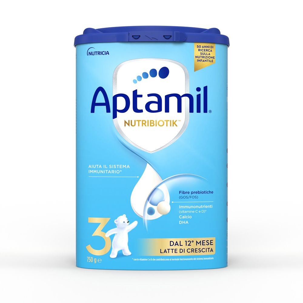 Aptamil® 3 Nutribiotik™ Latte di Crescita dal 12° Mese