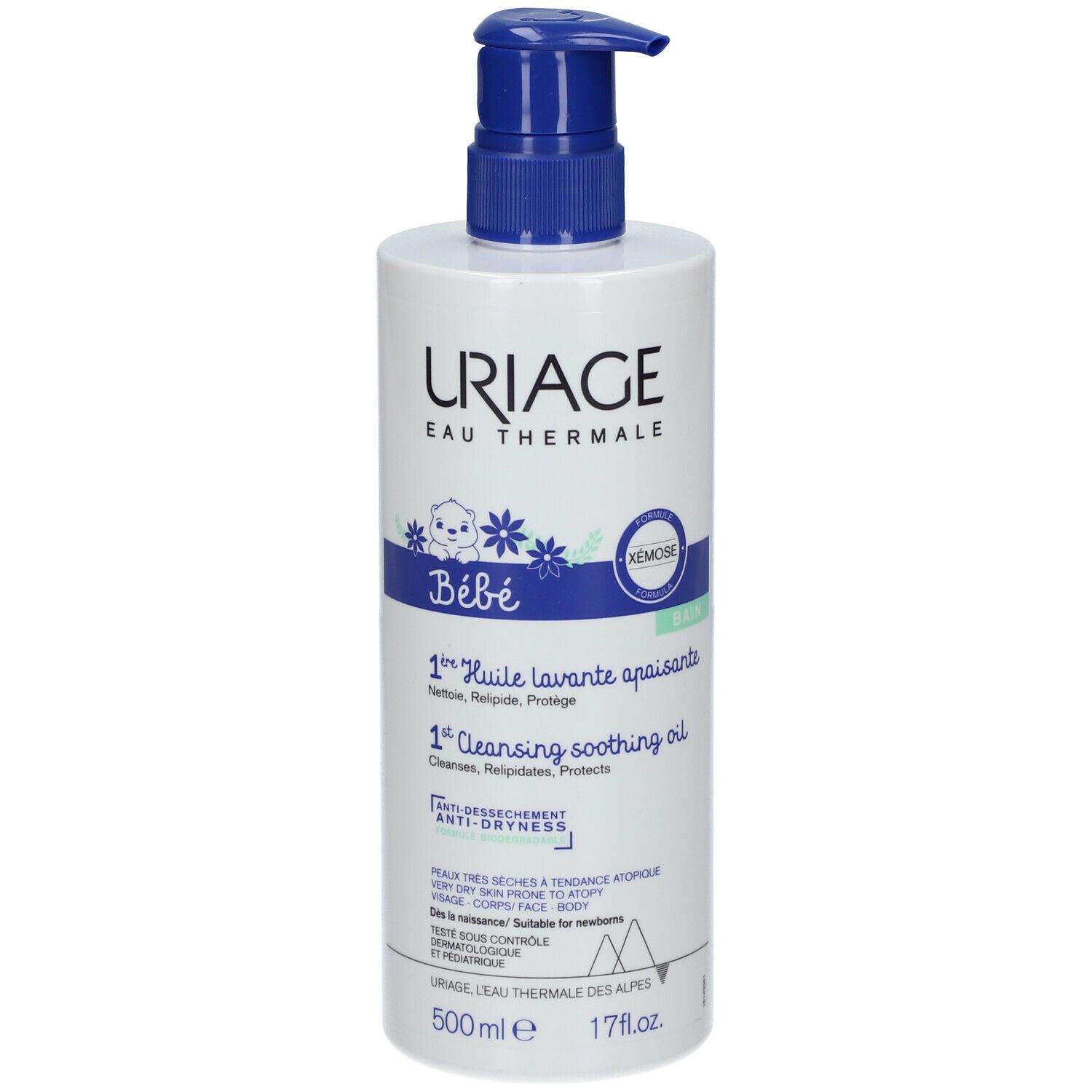 URIAGE Bebè Olio Detergente Lenitivo