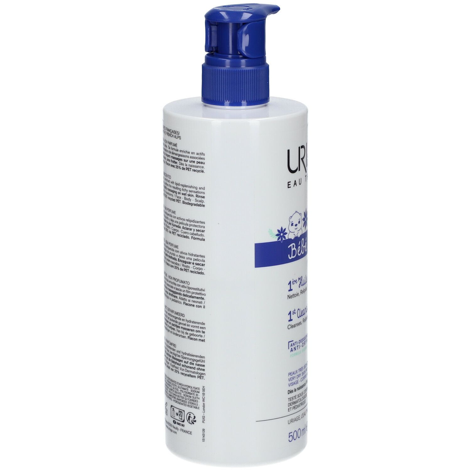 URIAGE Bebè Olio Detergente Lenitivo